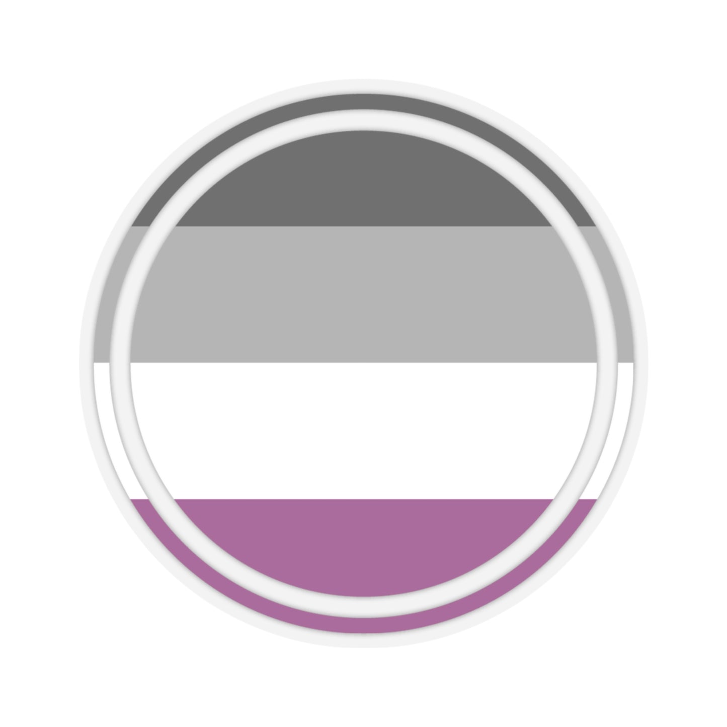 Asexual Pride Sticker - The Inclusive Collective