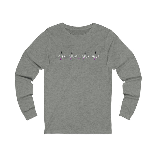 Unisex Ace Heartbeat Long Sleeve Tee - The Inclusive Collective