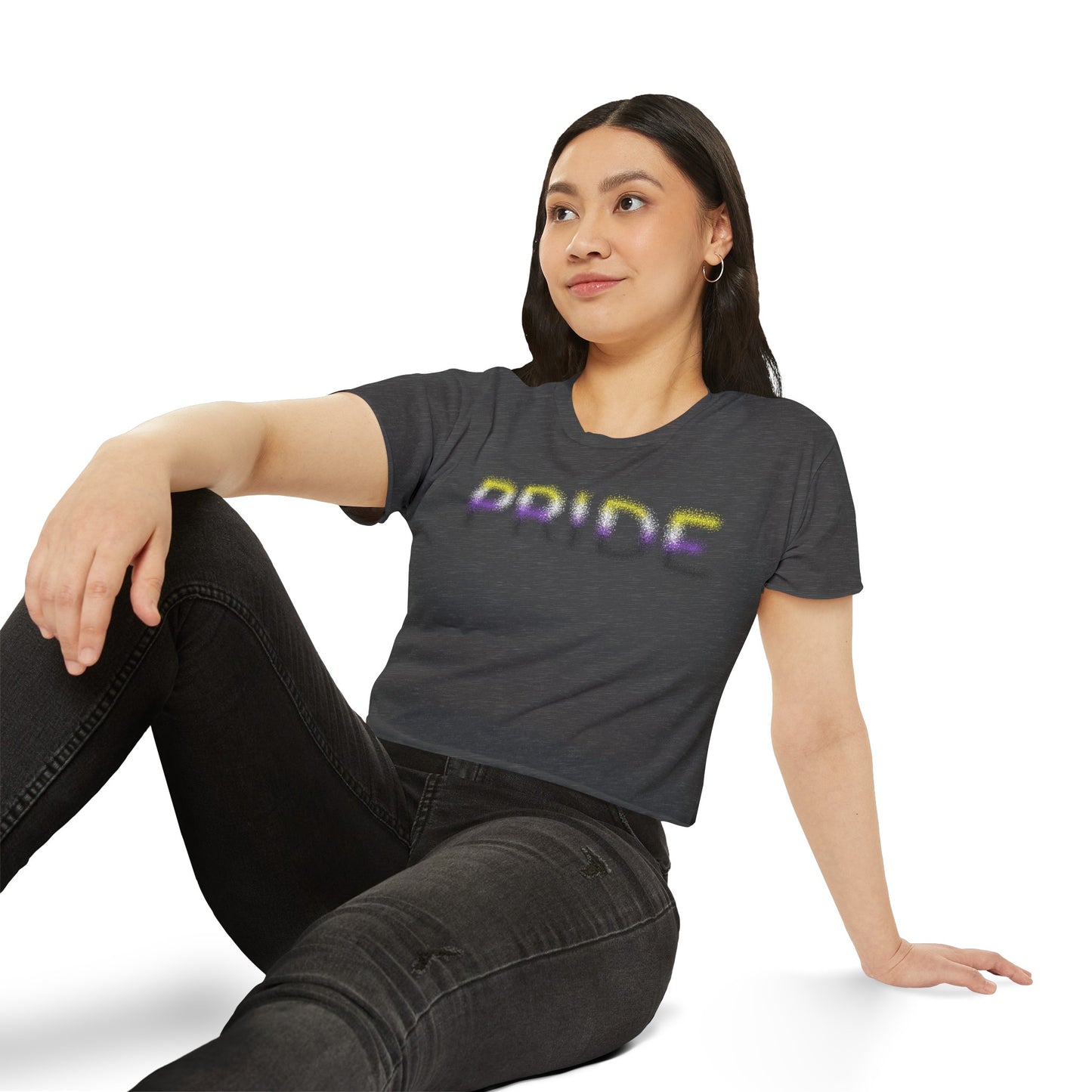 Nonbinary Pride Crop Top - The Inclusive Collective