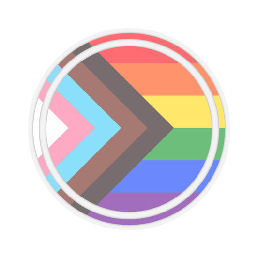 Progress Pride Sticker - The Inclusive Collective
