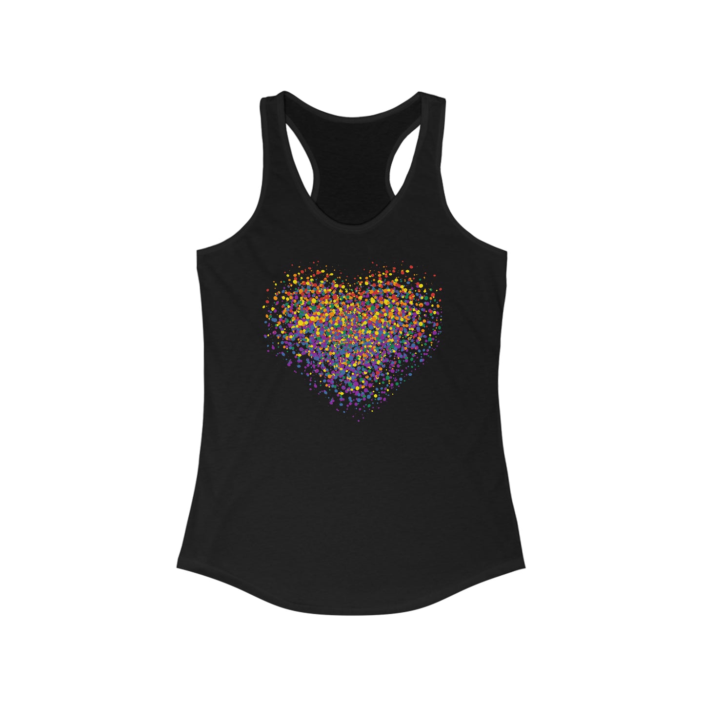 Graffiti Heart Racerback Tank - The Inclusive Collective