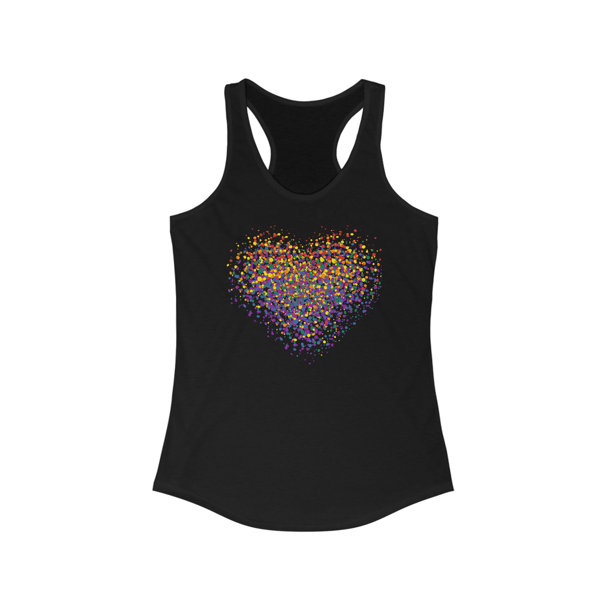 Graffiti Heart Racerback Tank - The Inclusive Collective