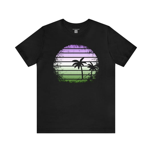 Genderqueer Palms Tee - The Inclusive Collective