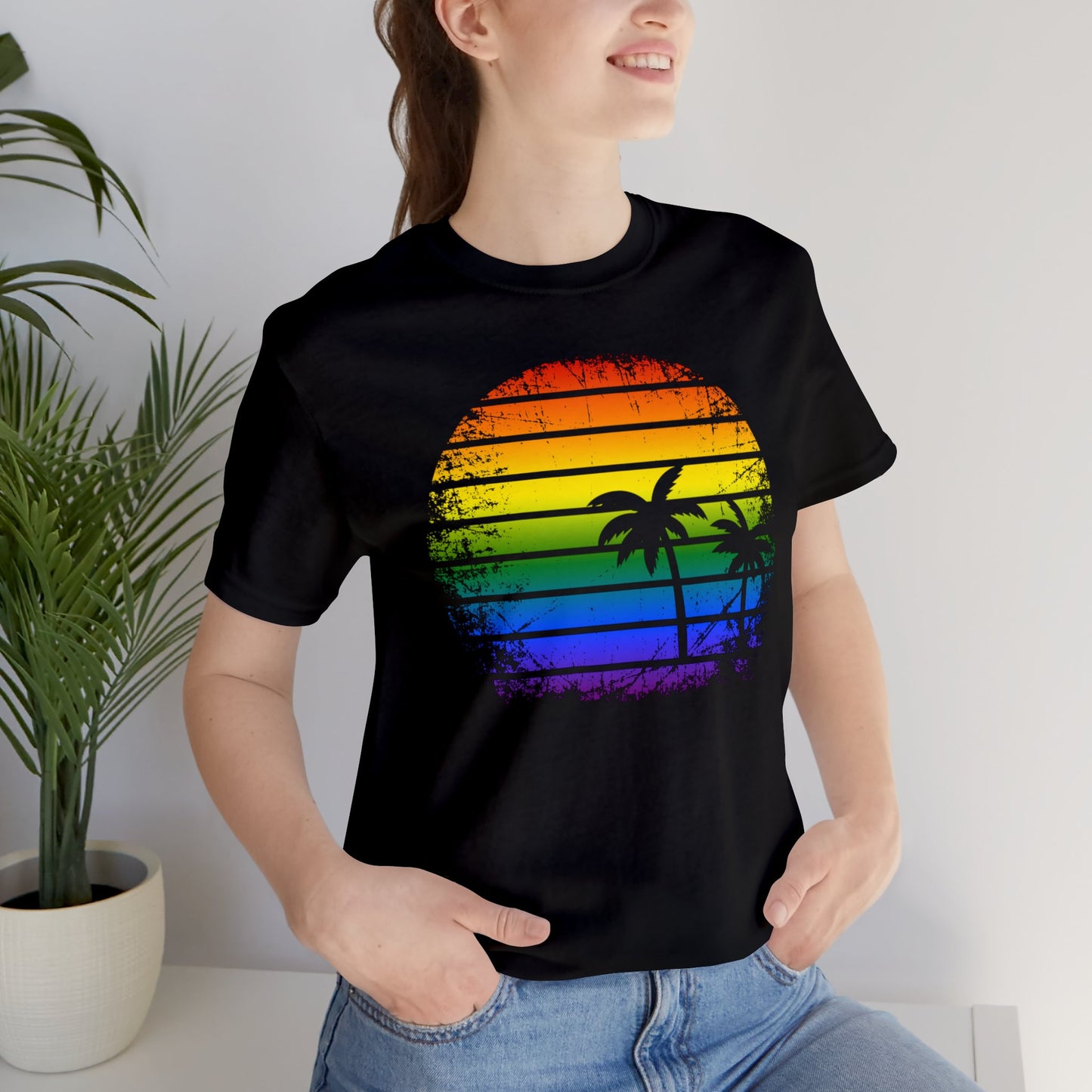 Rainbow Palms Tee - The Inclusive Collective