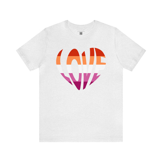 Lesbian Love Tee - The Inclusive Collective