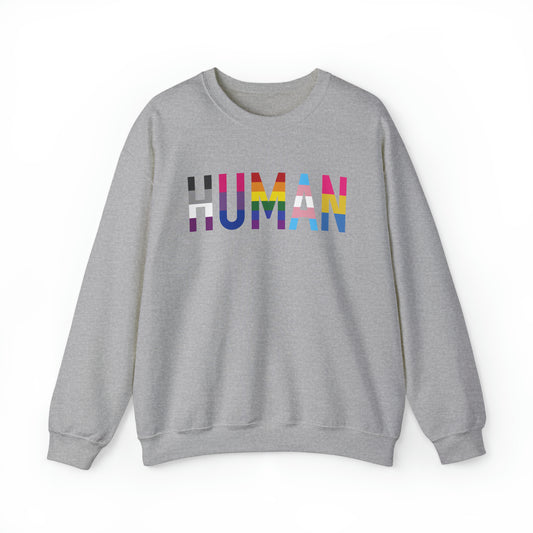 HUMAN Crewneck Sweatshirt - The Inclusive Collective