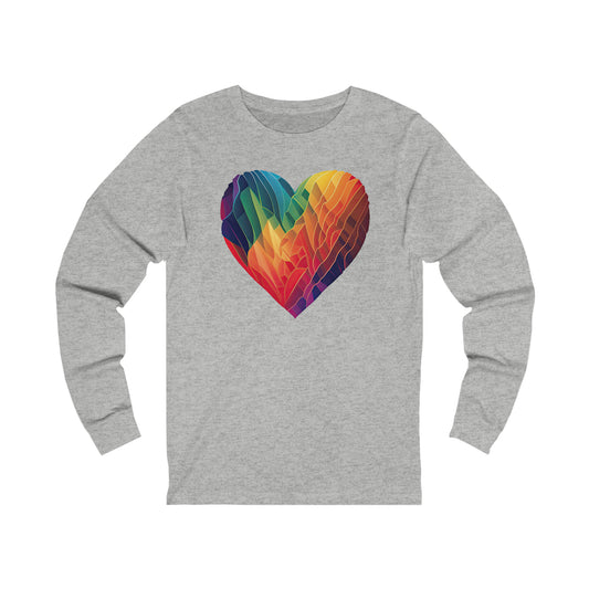 Long Sleeve Heart Tee - The Inclusive Collective