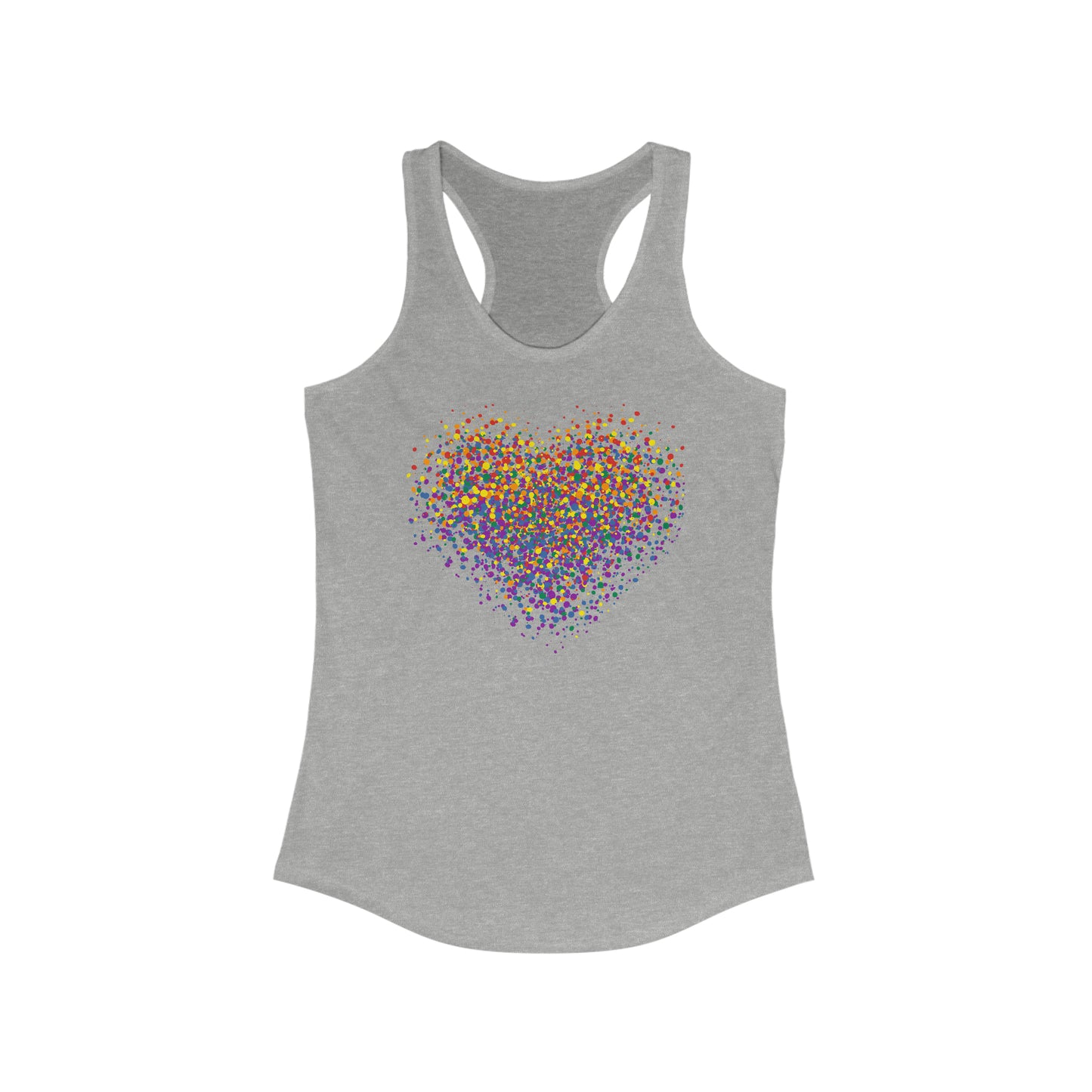Graffiti Heart Racerback Tank - The Inclusive Collective