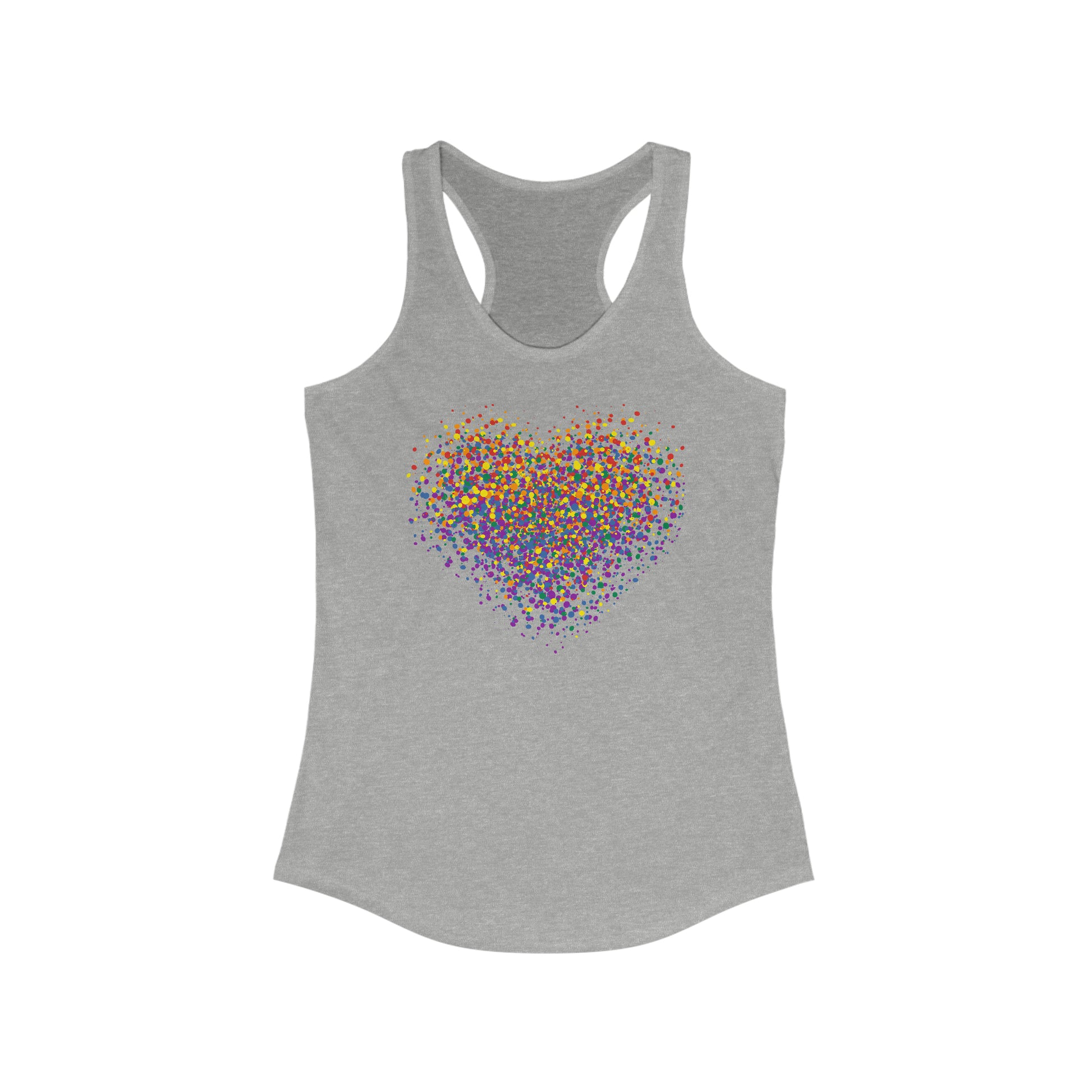 Graffiti Heart Racerback Tank - The Inclusive Collective