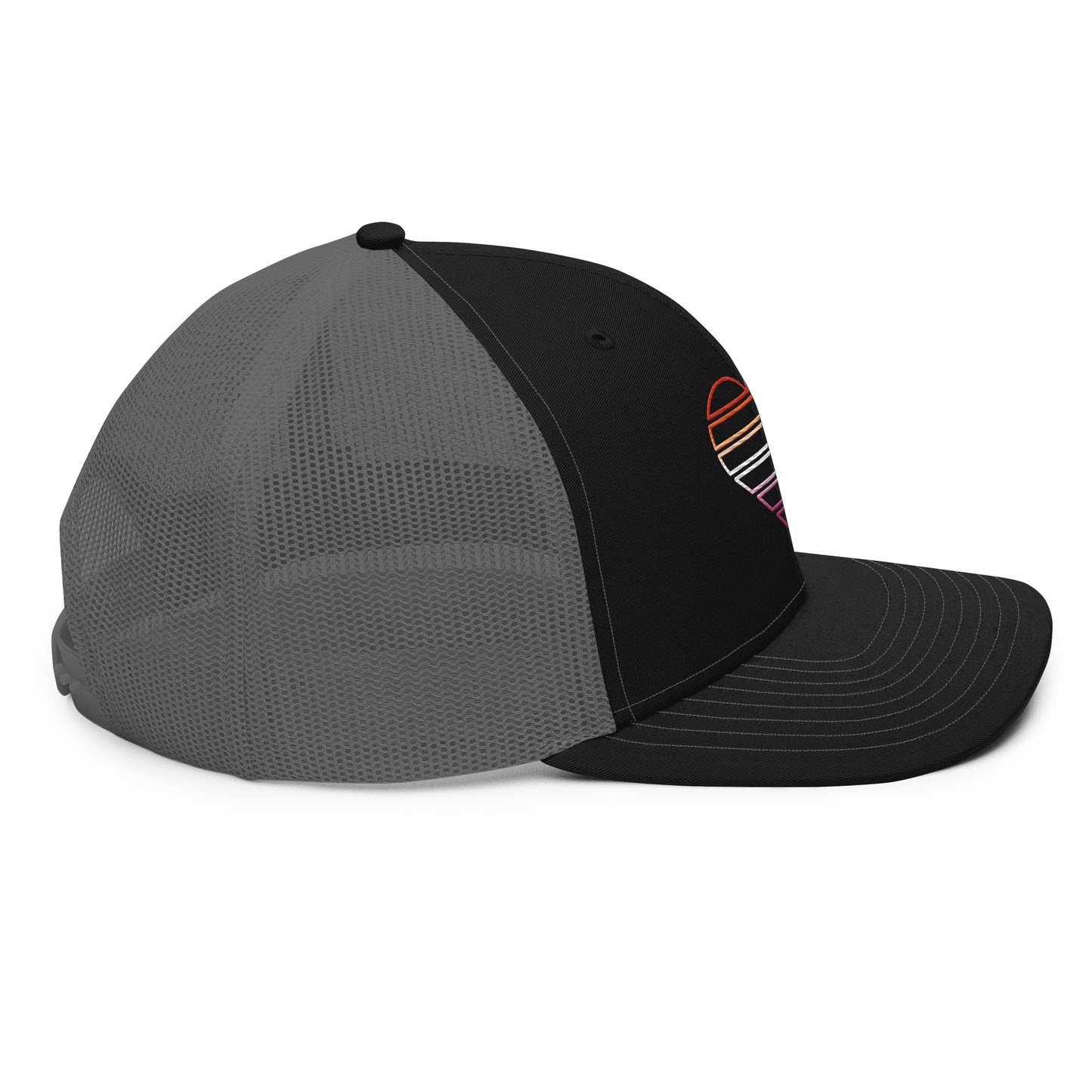 Lesbian Heart Trucker Hat