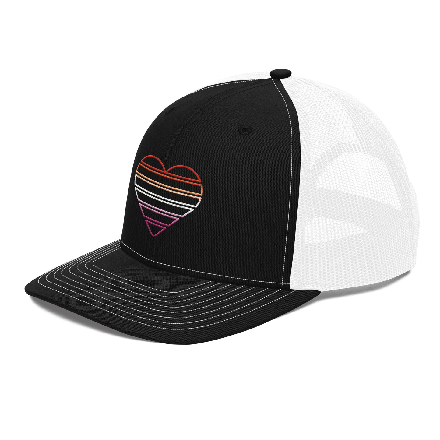Lesbian Heart Trucker Hat