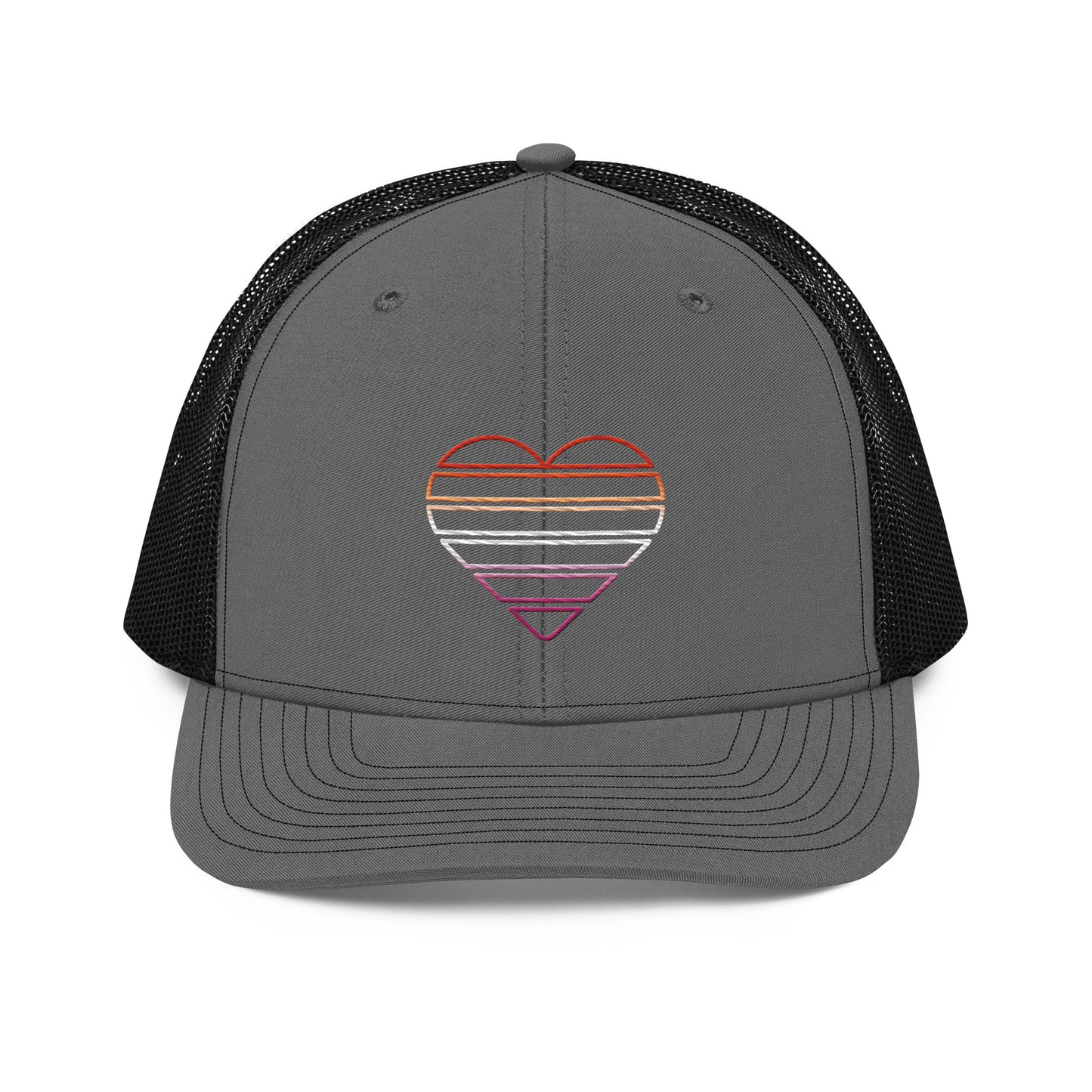 Lesbian Heart Trucker Hat