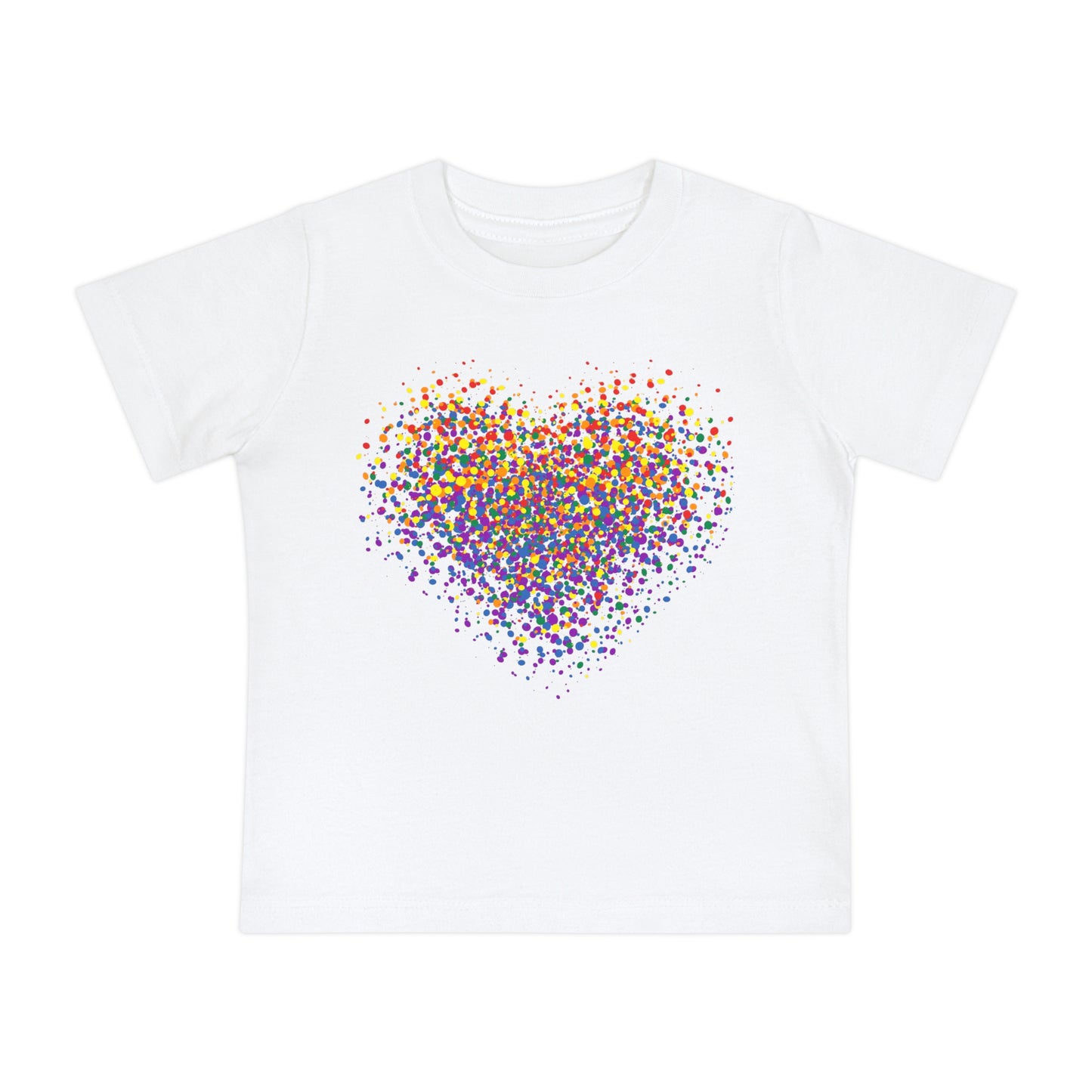 Baby Graffiti Heart Short Sleeve T-Shirt