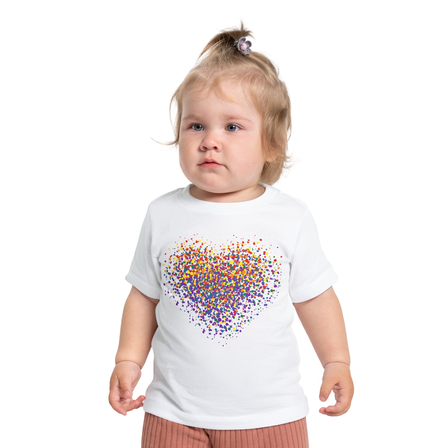 Baby Graffiti Heart Short Sleeve T-Shirt