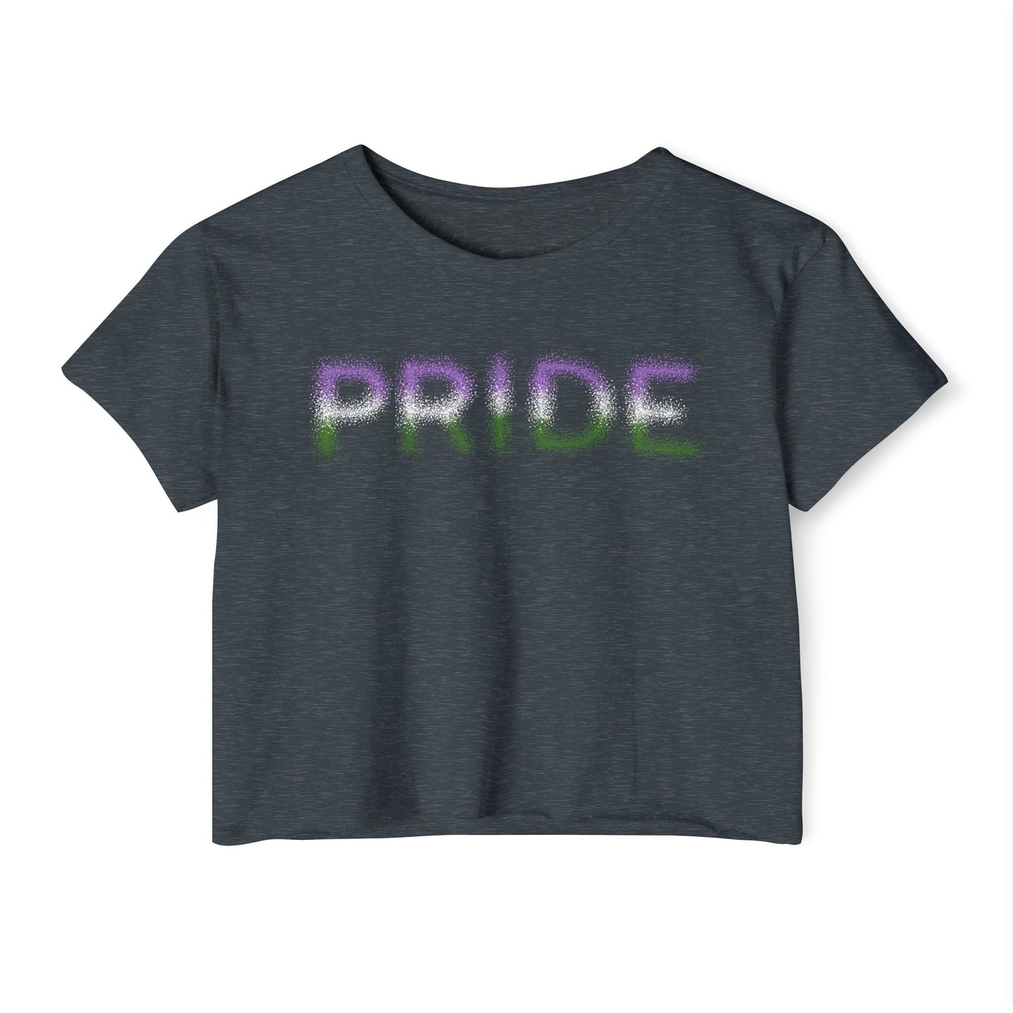 Genderqueer Pride Crop Top - The Inclusive Collective