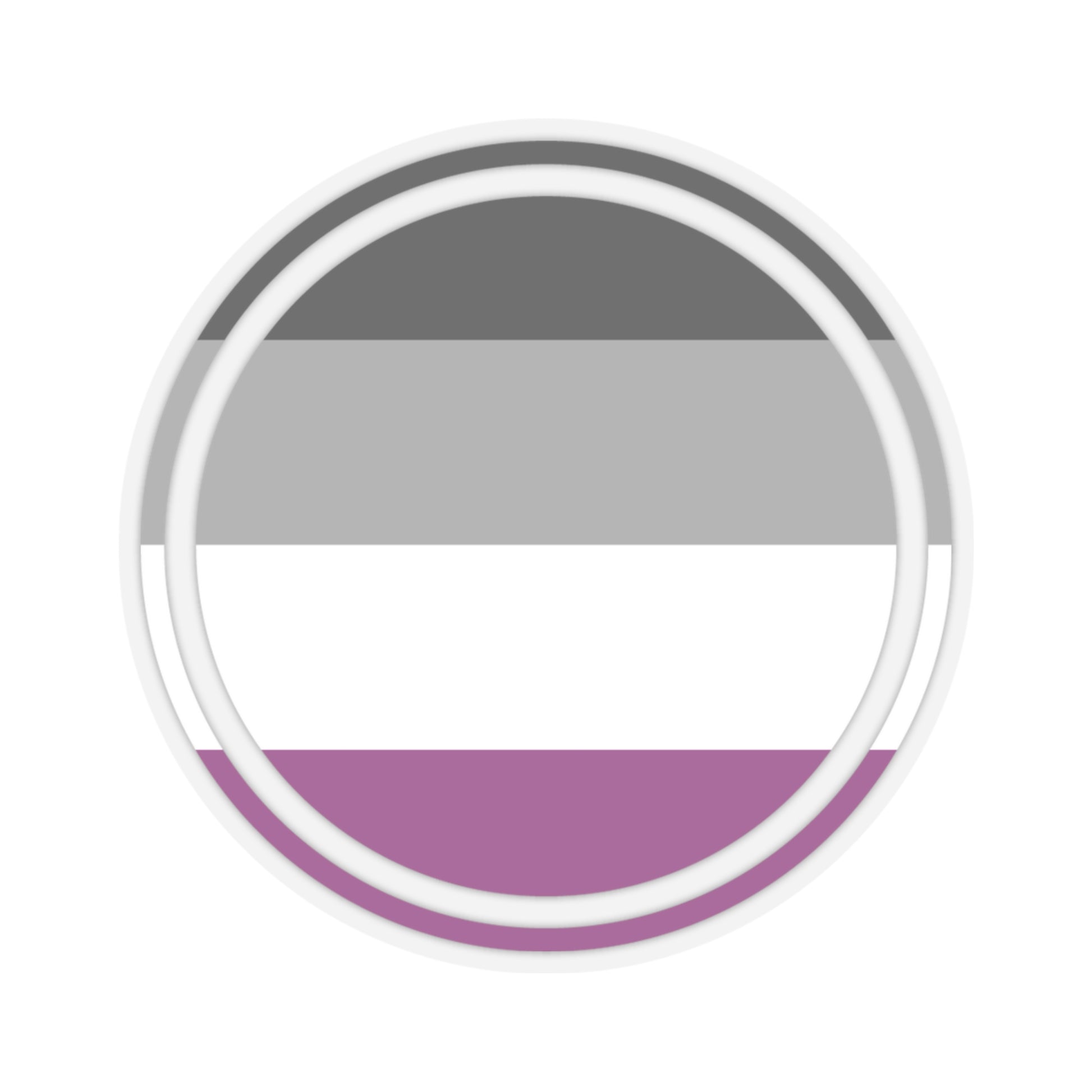 Asexual Pride Sticker - The Inclusive Collective