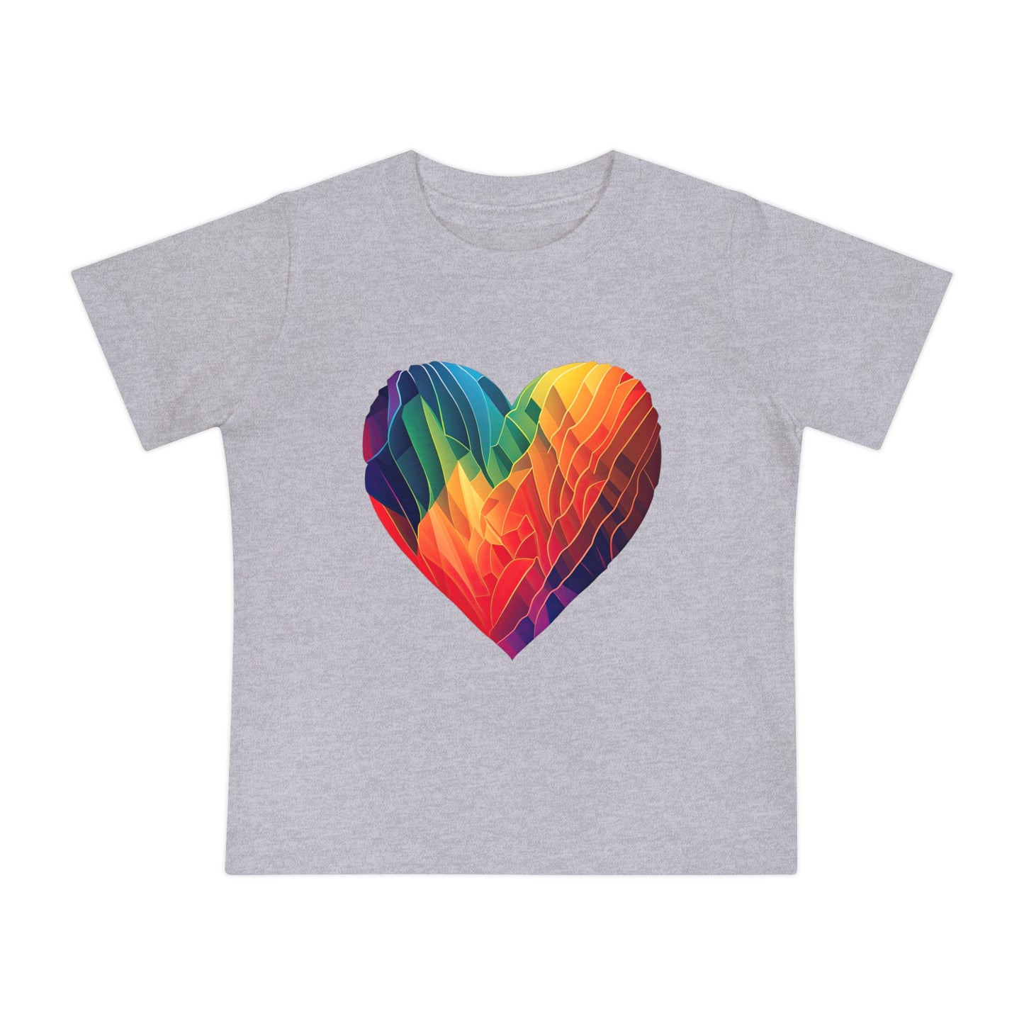 Baby Short Sleeve Heart T-Shirt