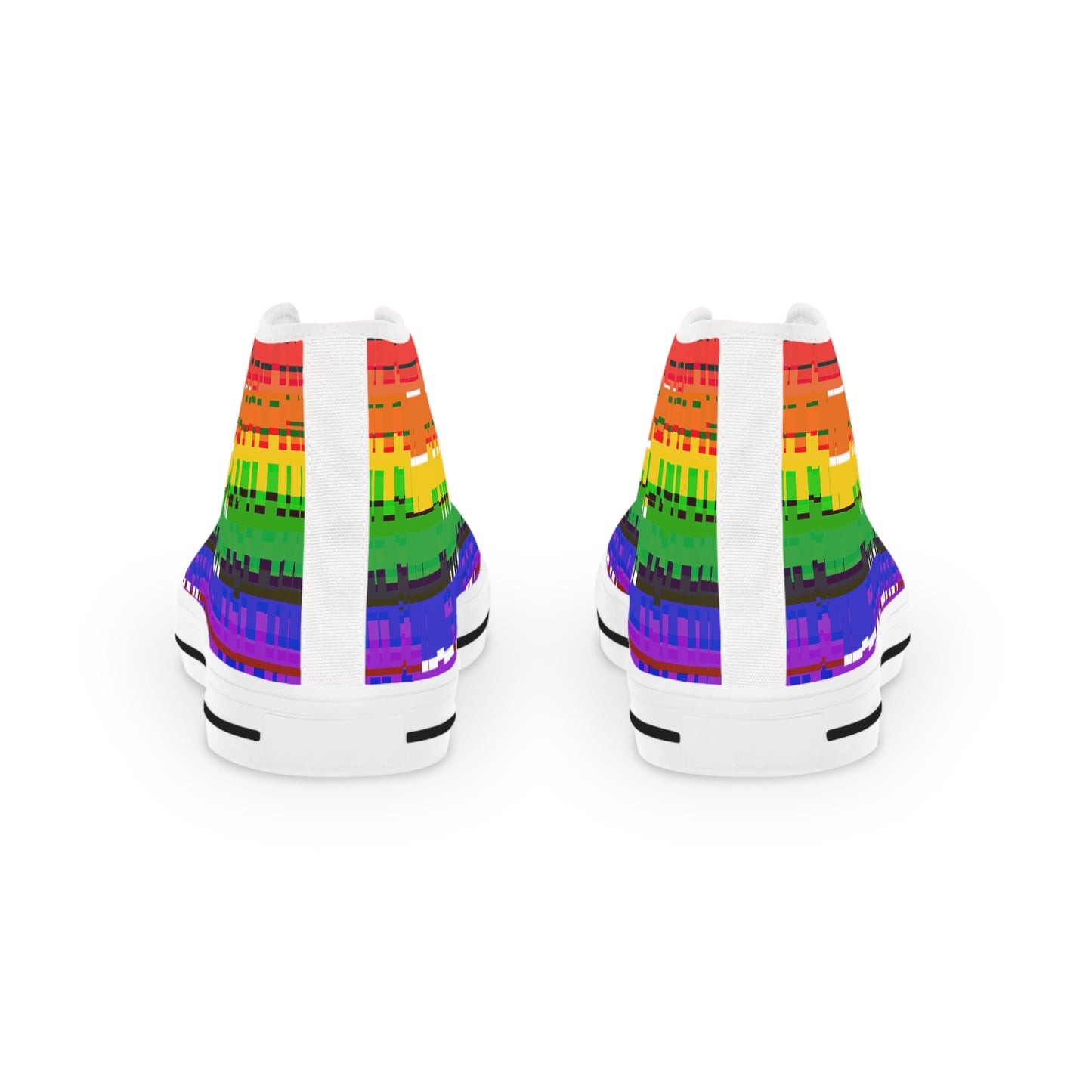 Rainbow High Top Sneakers - The Inclusive Collective