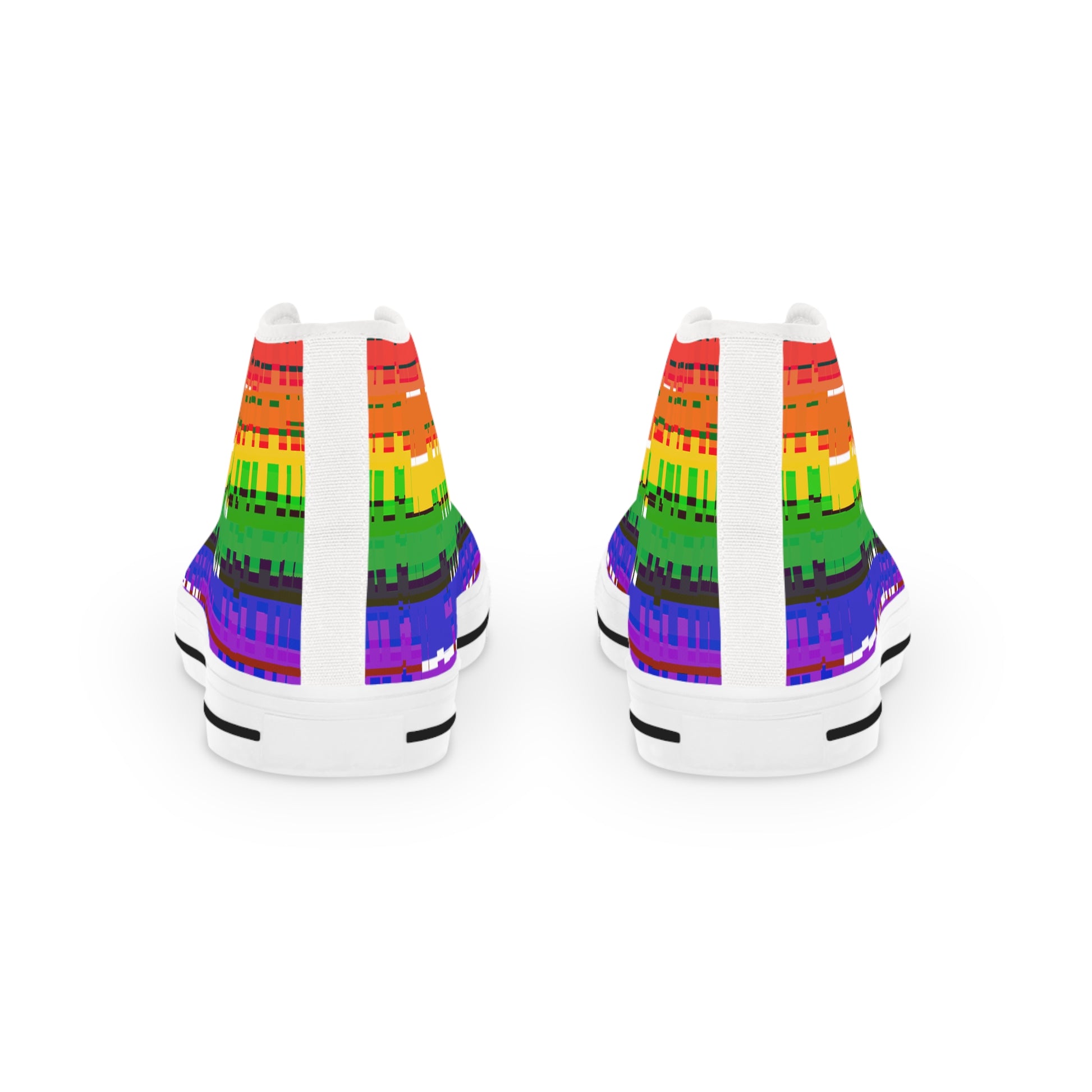 Rainbow High Top Sneakers - The Inclusive Collective