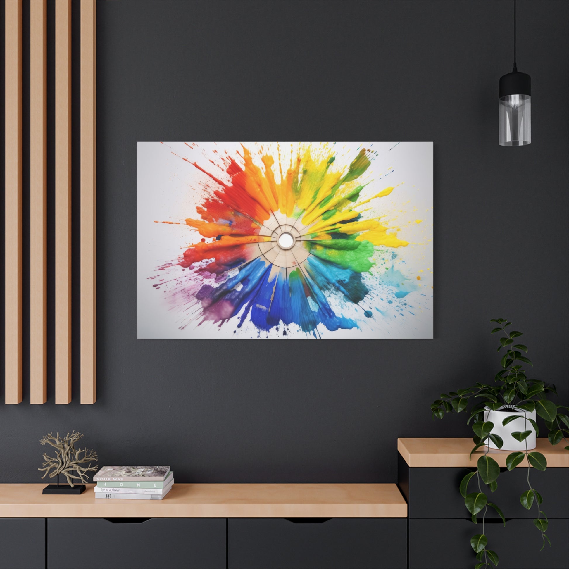 Pride Color Wheel Canvas - The Inclusive Collective