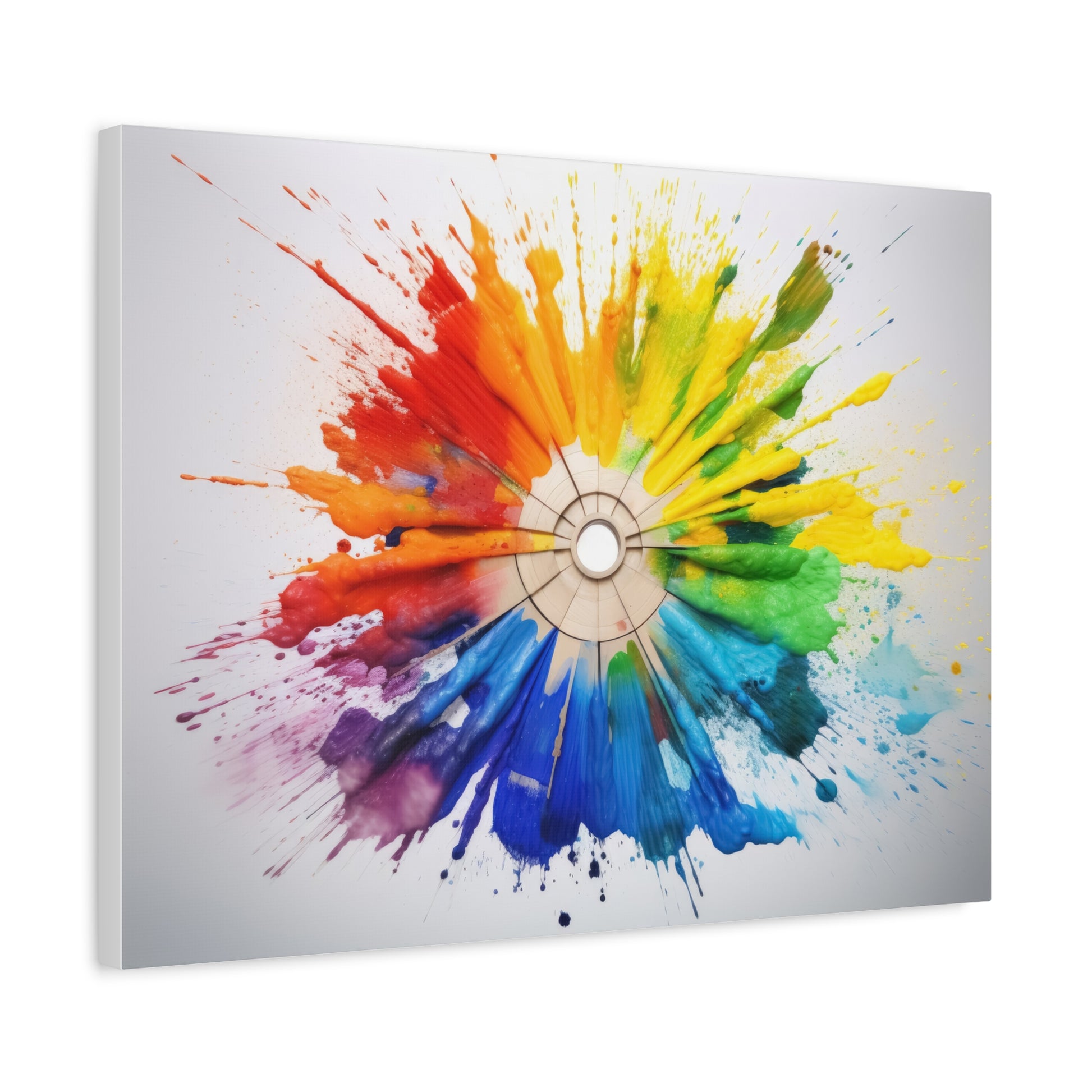 Pride Color Wheel Canvas - The Inclusive Collective