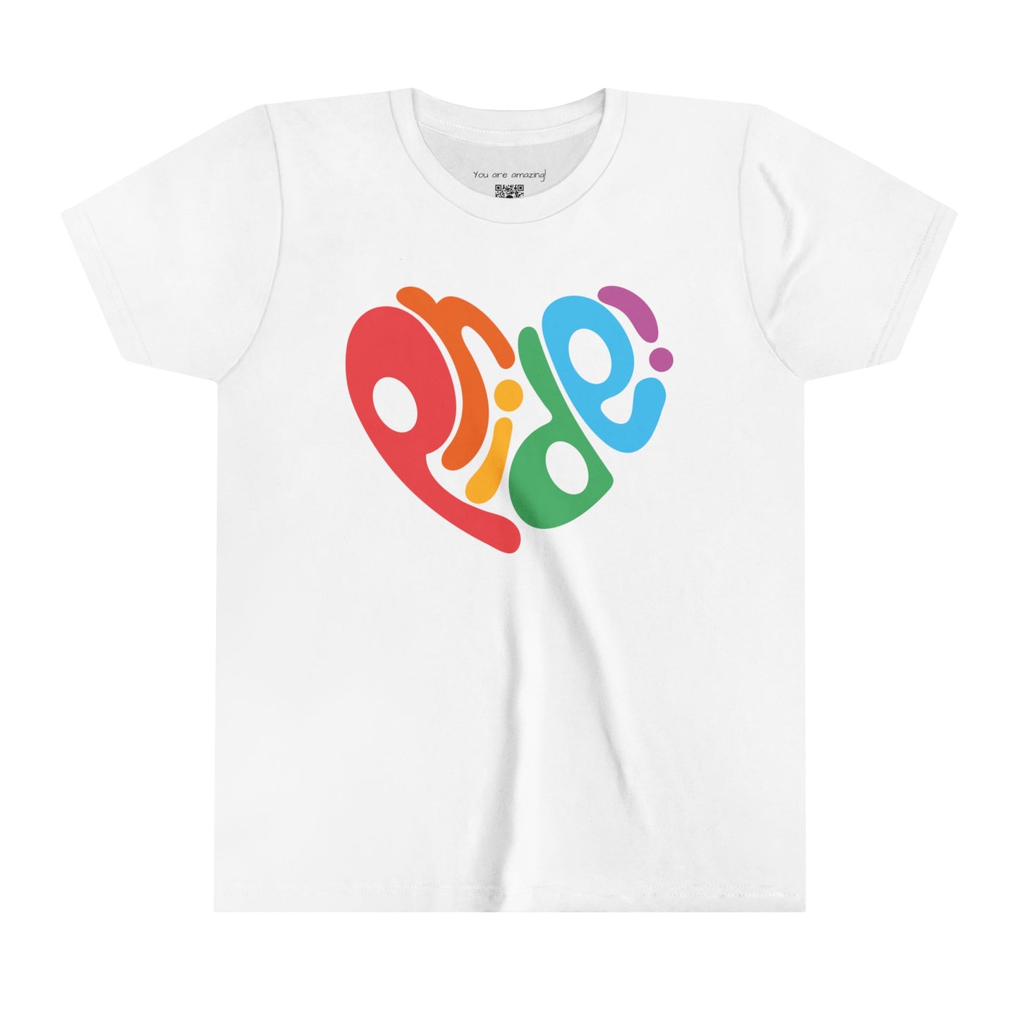 Youth Short Sleeve Pride! Heart Tee