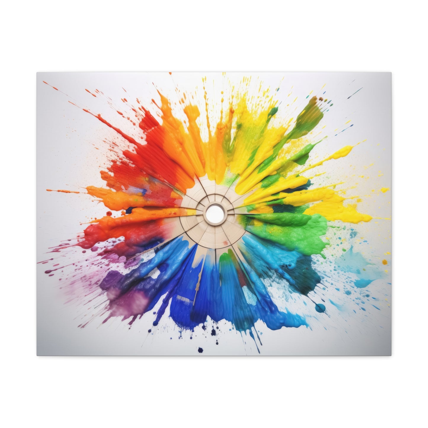 Pride Color Wheel Canvas - The Inclusive Collective