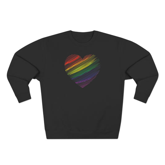 Heart Crewneck Sweatshirt - The Inclusive Collective