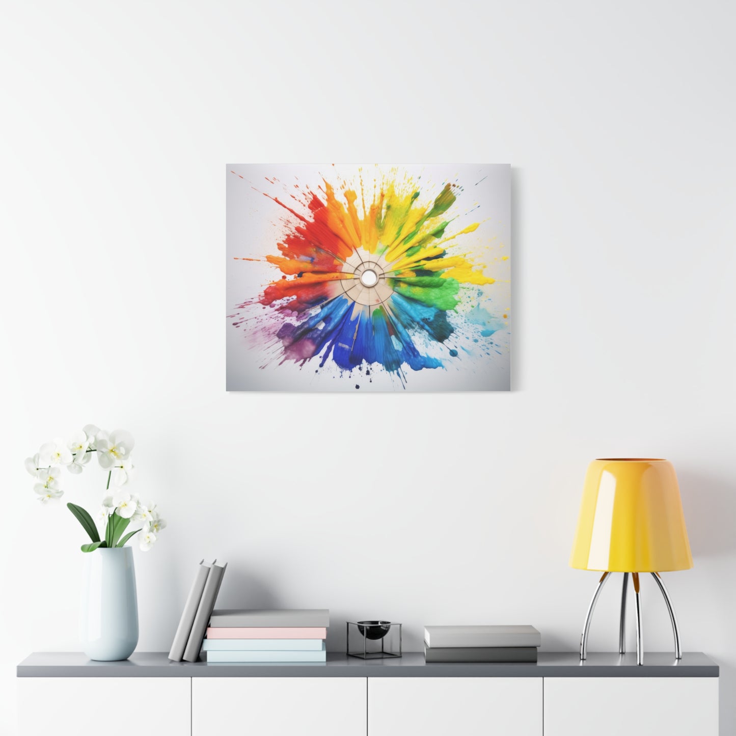 Pride Color Wheel Canvas - The Inclusive Collective