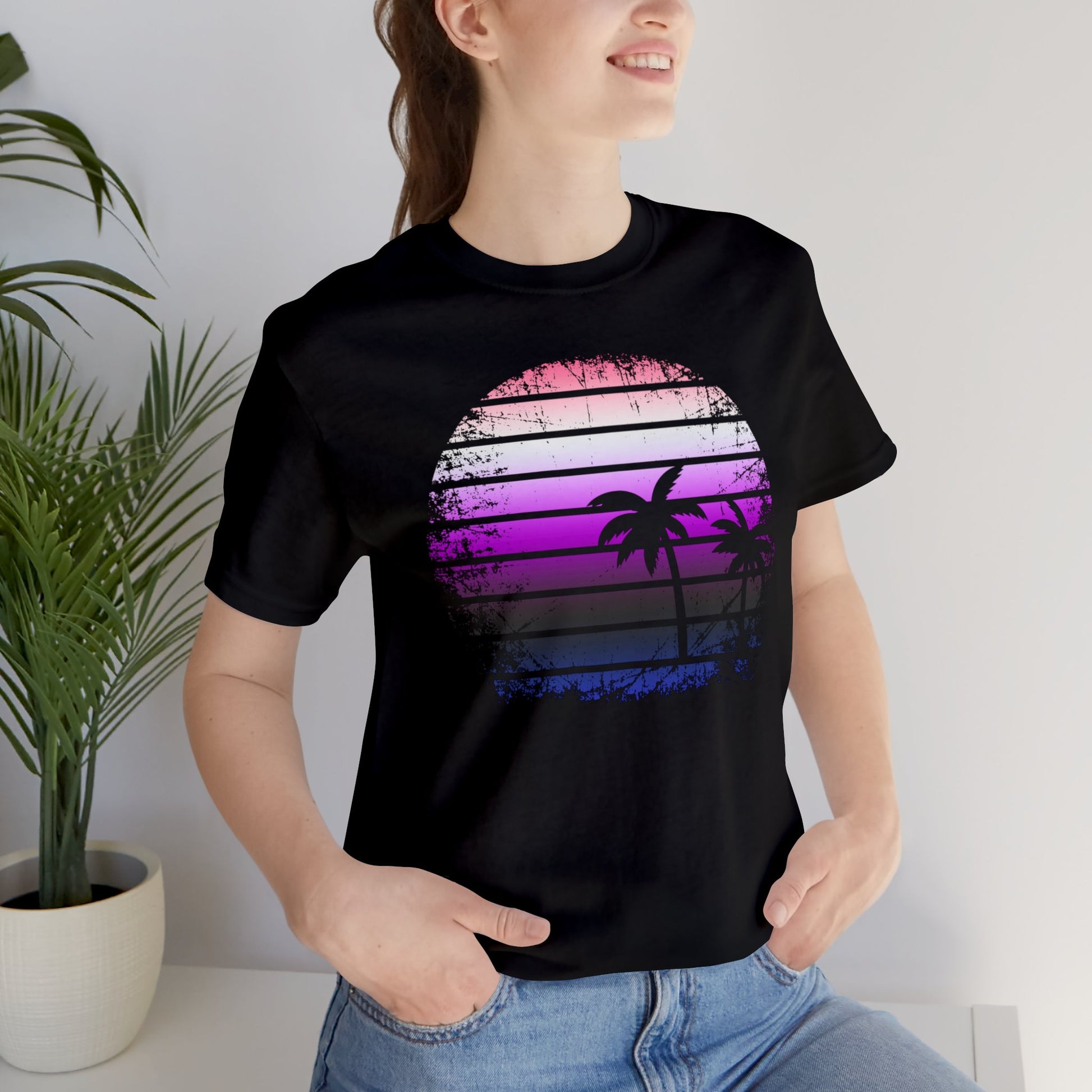 Genderfluid Palms Tee - The Inclusive Collective