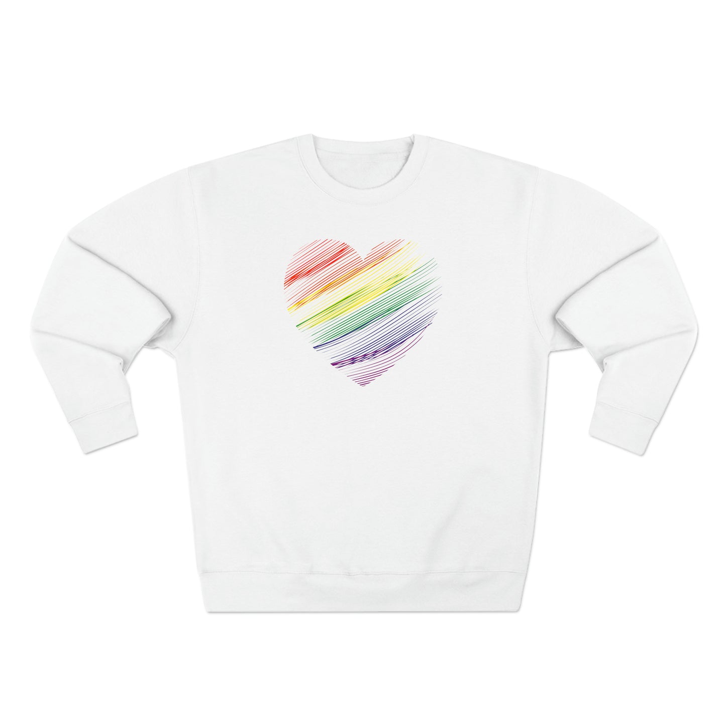 Heart Crewneck Sweatshirt - The Inclusive Collective