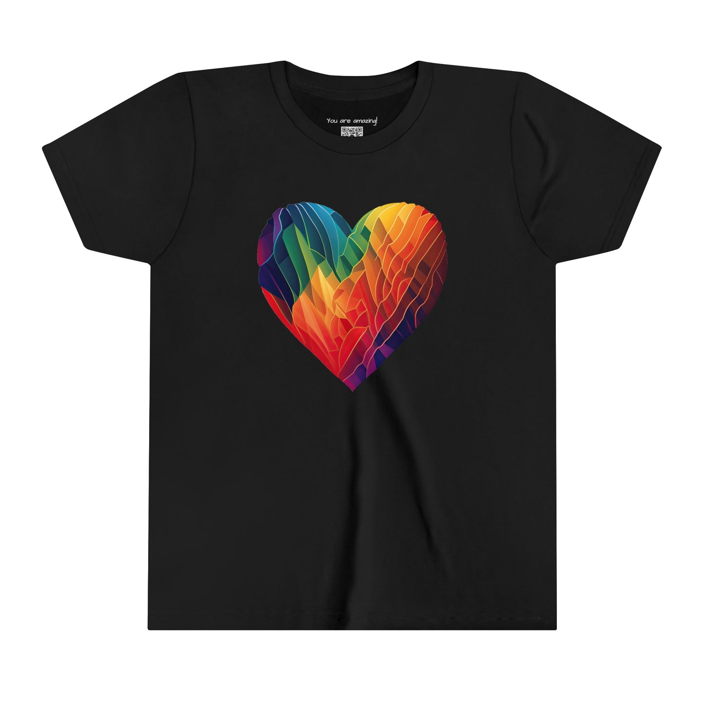 Youth Short Sleeve Heart Tee