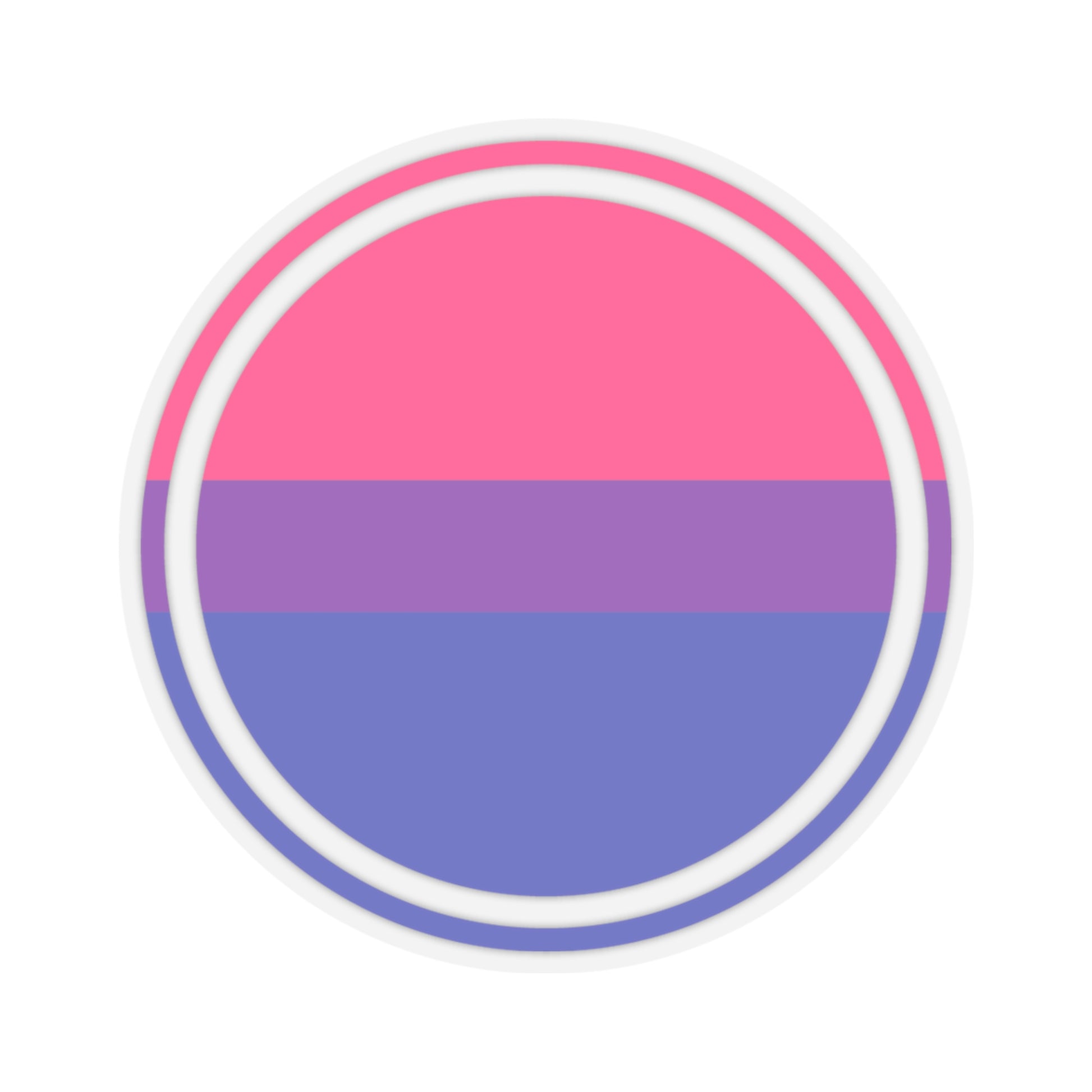 Bi Pride Sticker - The Inclusive Collective