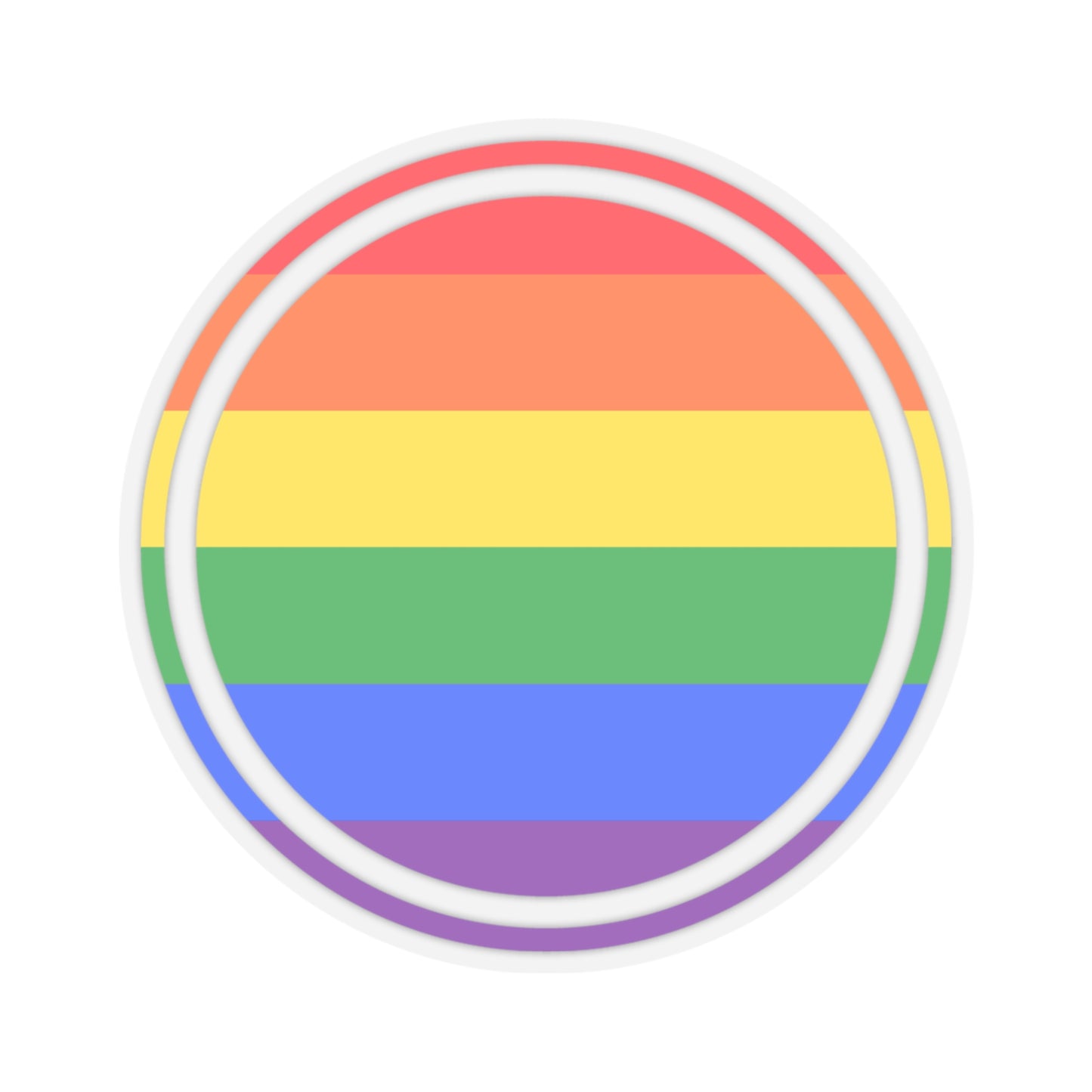 Rainbow Pride Sticker - The Inclusive Collective