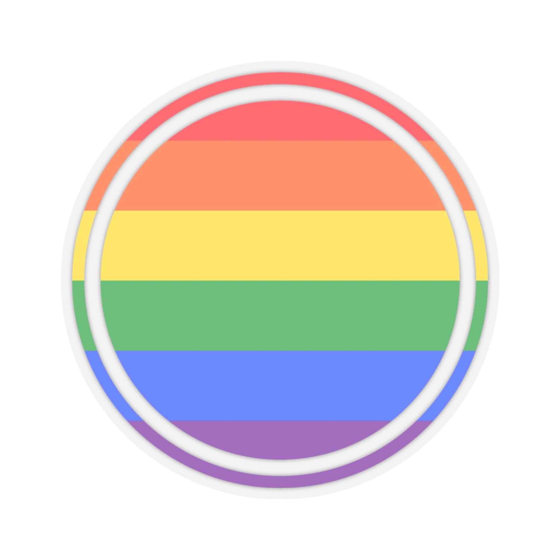 Rainbow Pride Sticker - The Inclusive Collective