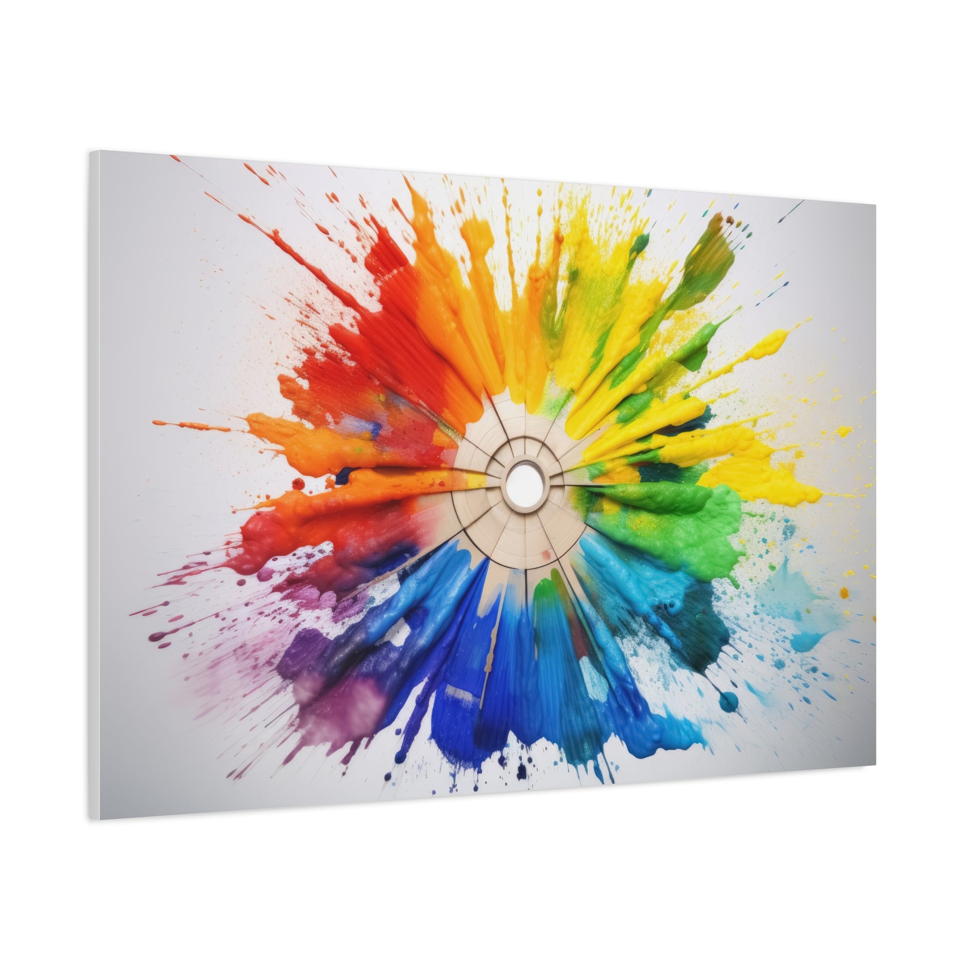 Pride Color Wheel Canvas - The Inclusive Collective