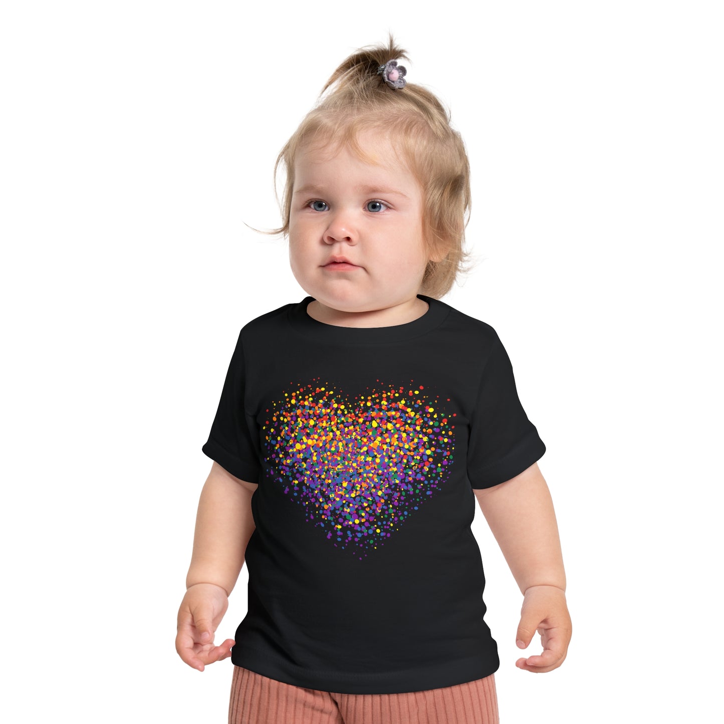 Baby Graffiti Heart Short Sleeve T-Shirt