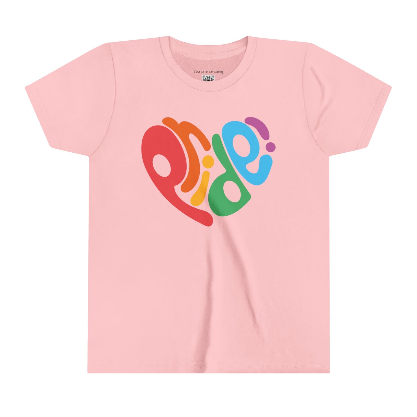 Youth Short Sleeve Pride! Heart Tee