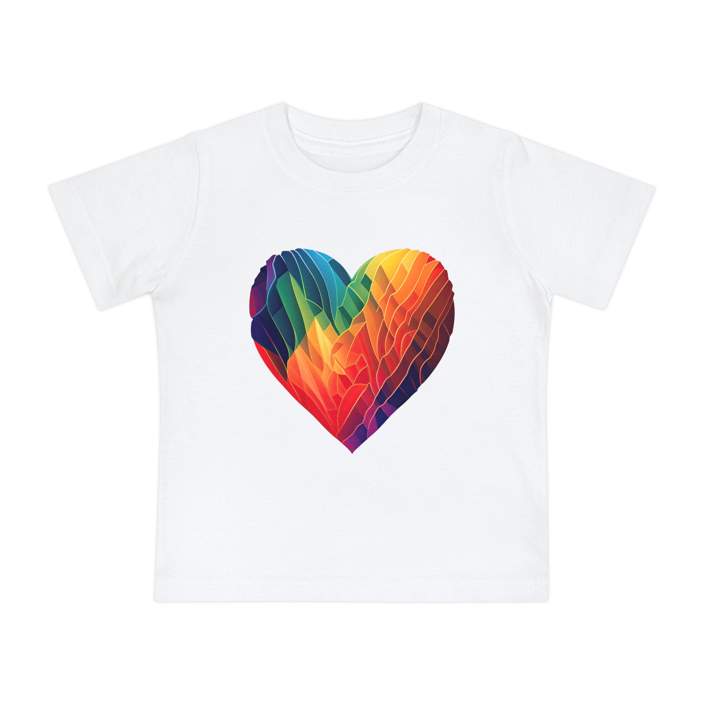 Baby Short Sleeve Heart T-Shirt