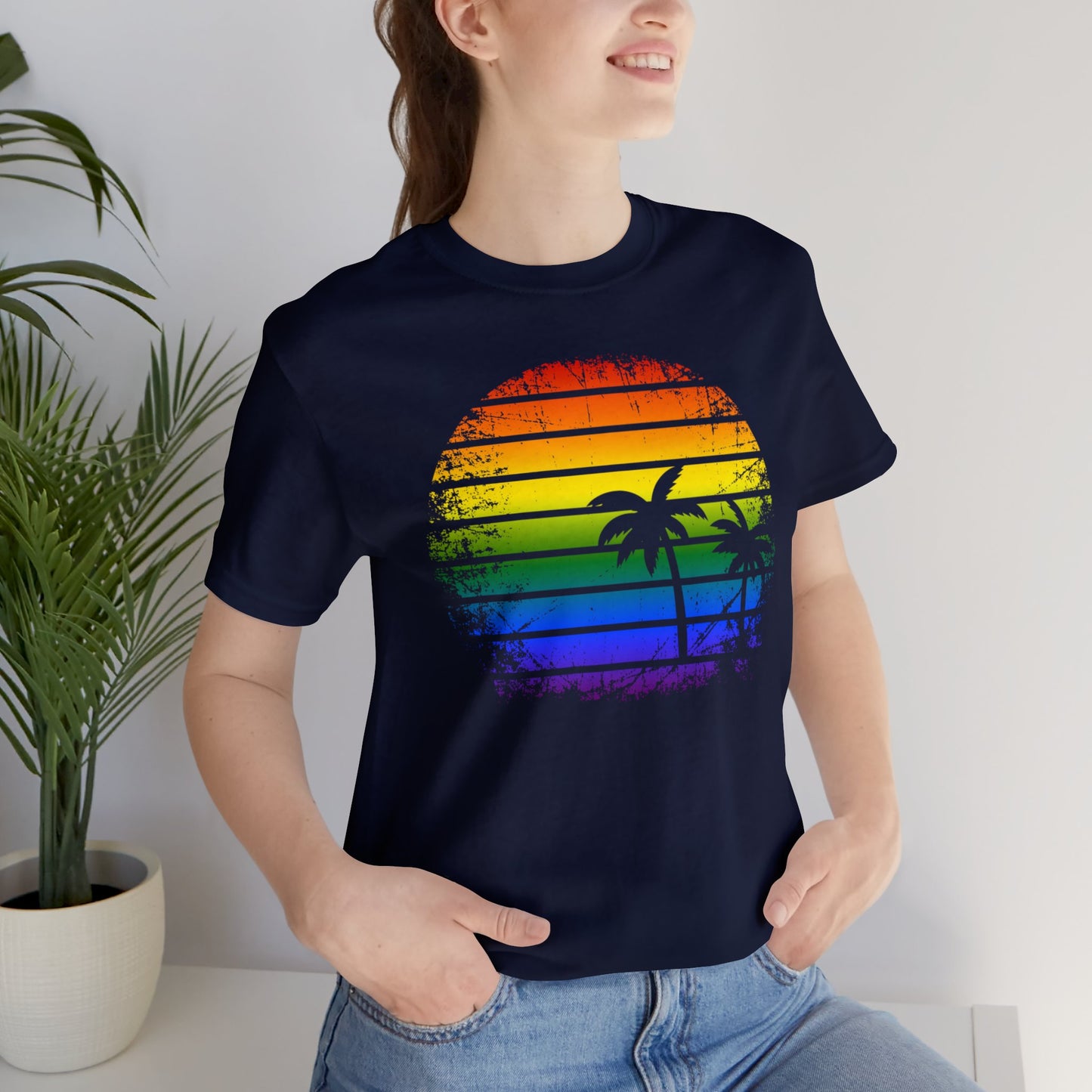 Rainbow Palms Tee - The Inclusive Collective