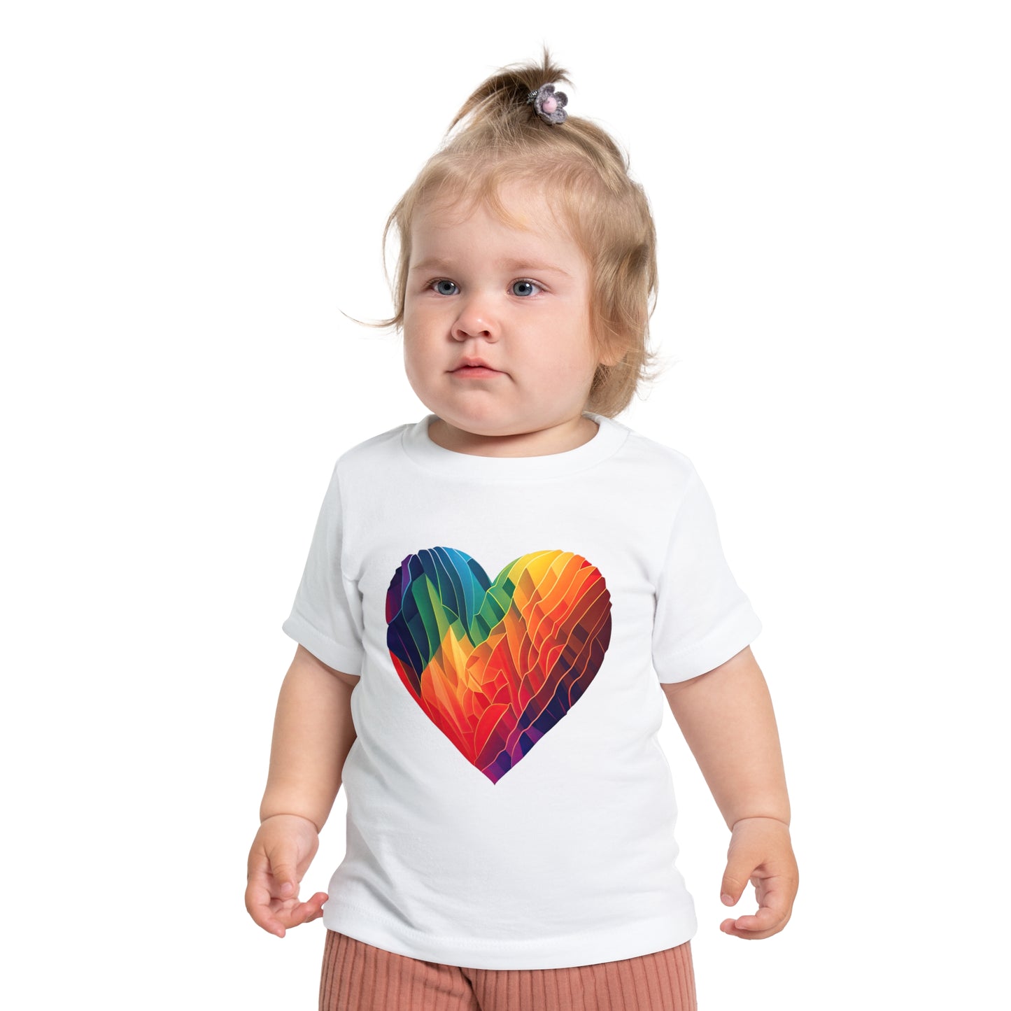 Baby Short Sleeve Heart T-Shirt