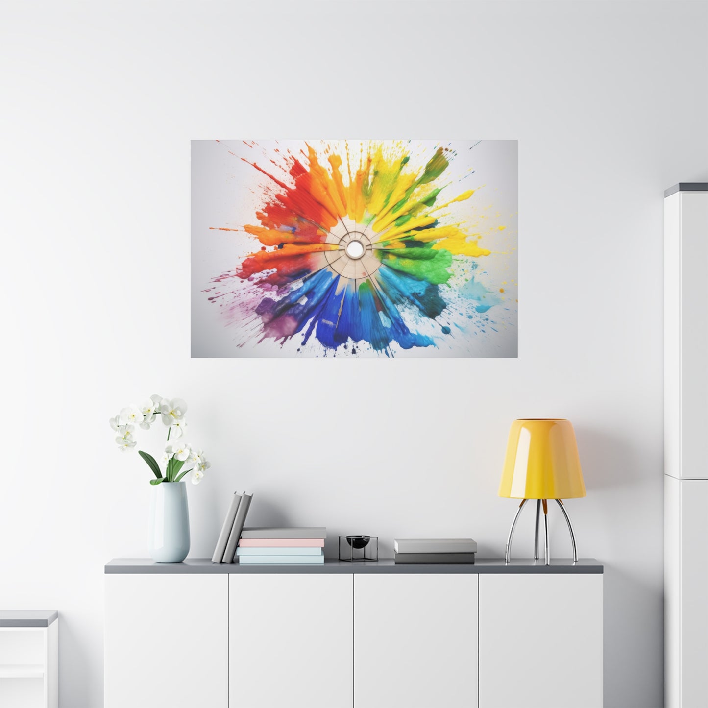 Pride Color Wheel Canvas - The Inclusive Collective