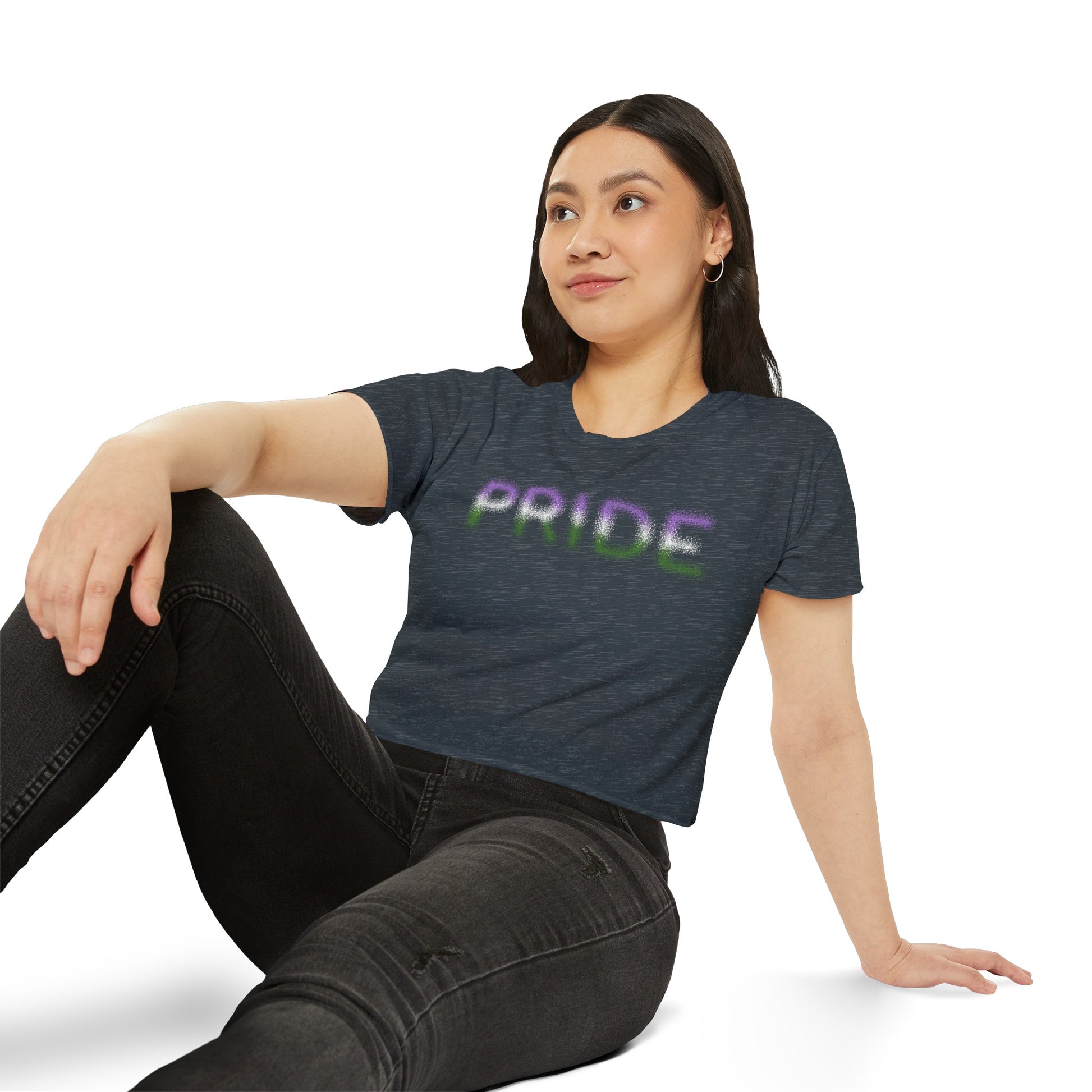 Genderqueer Pride Crop Top - The Inclusive Collective