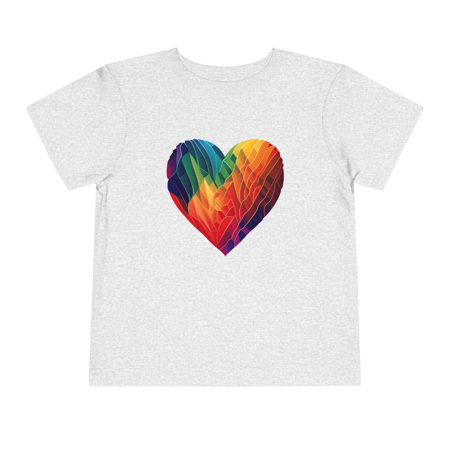 Toddler Short Sleeve Heart Tee