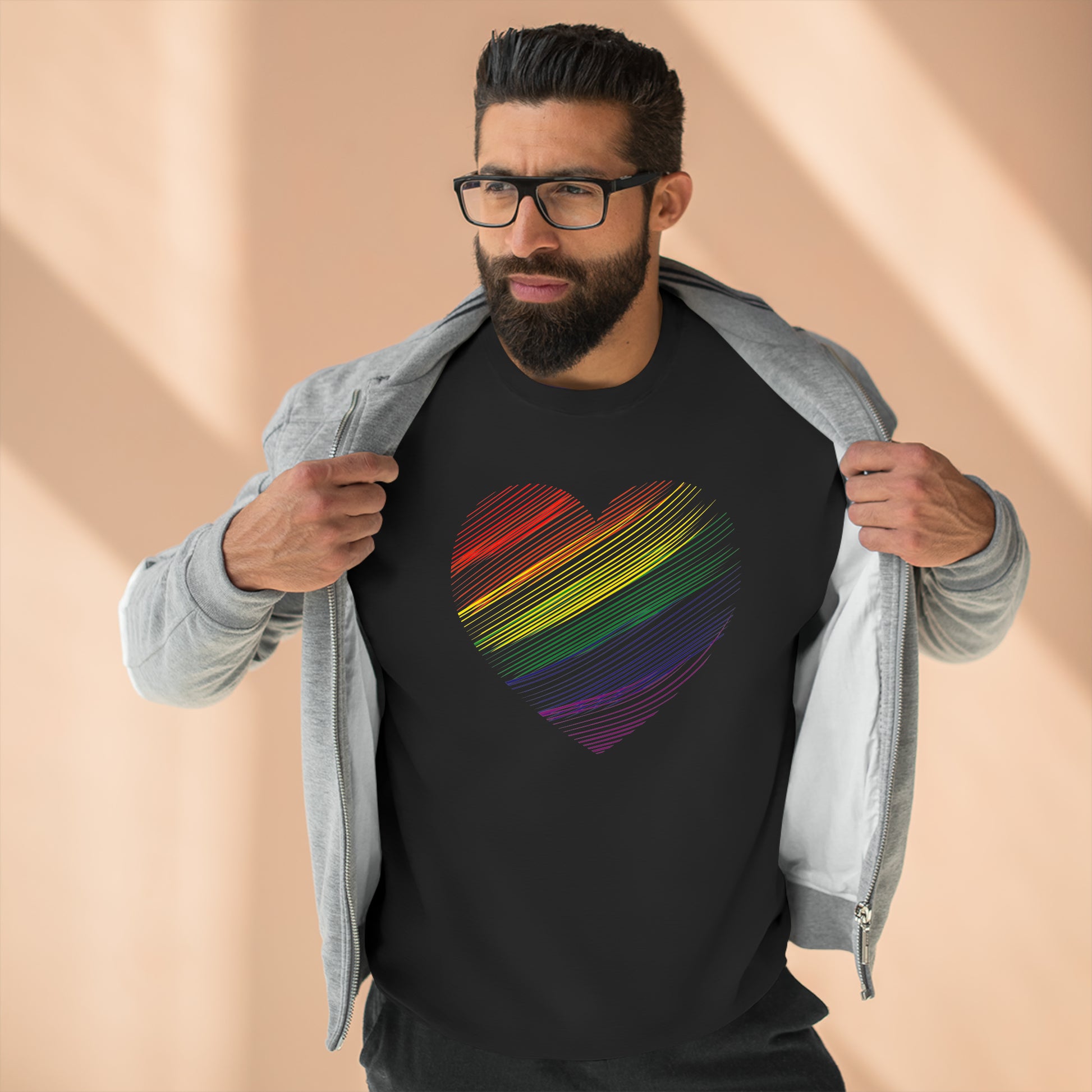 Heart Crewneck Sweatshirt - The Inclusive Collective