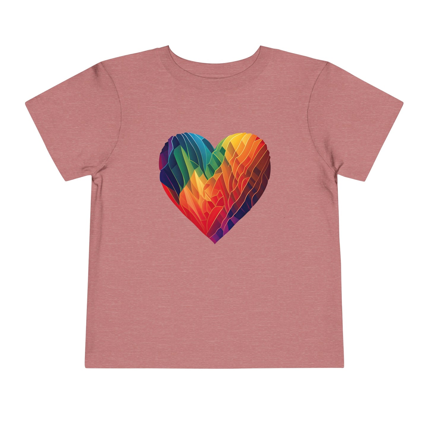 Toddler Short Sleeve Heart Tee