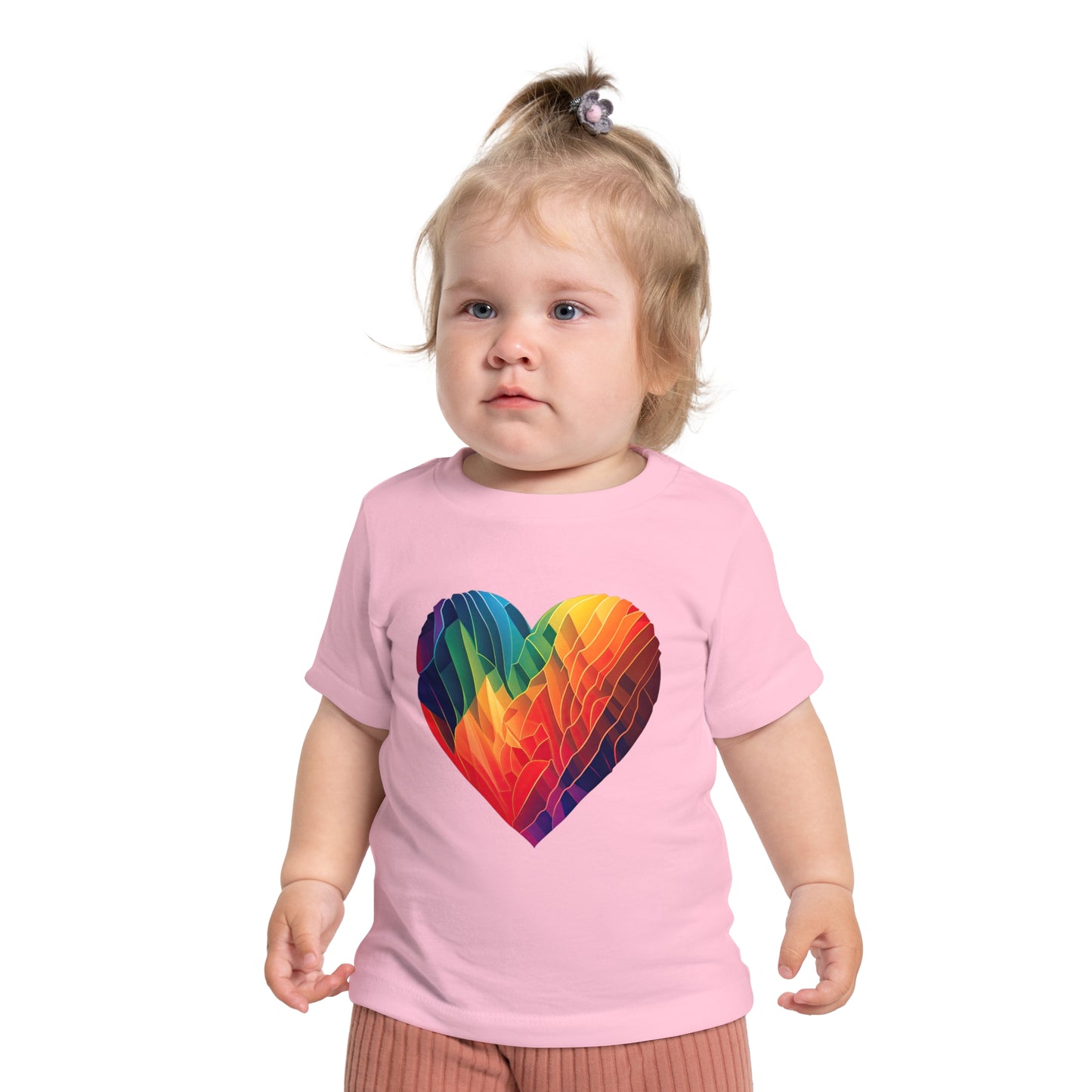 Baby Short Sleeve Heart T-Shirt