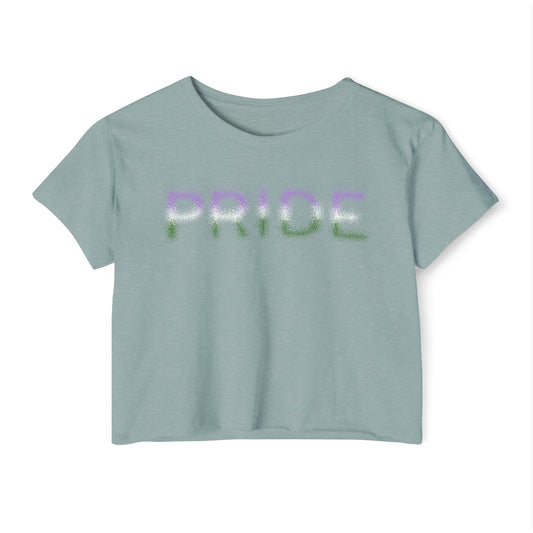 Genderqueer Pride Crop Top - The Inclusive Collective