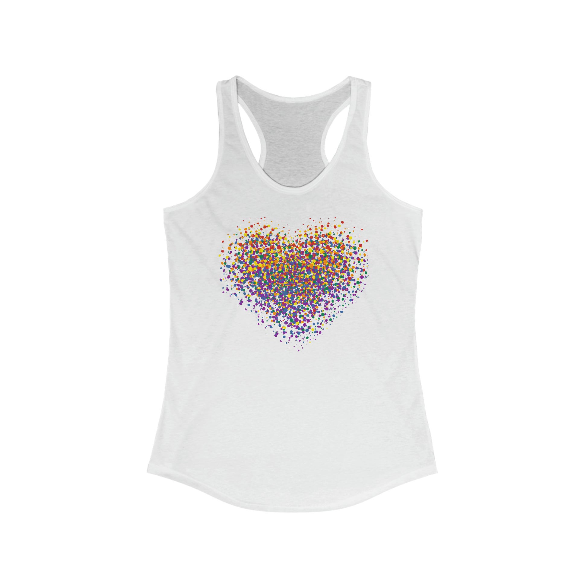 Graffiti Heart Racerback Tank - The Inclusive Collective