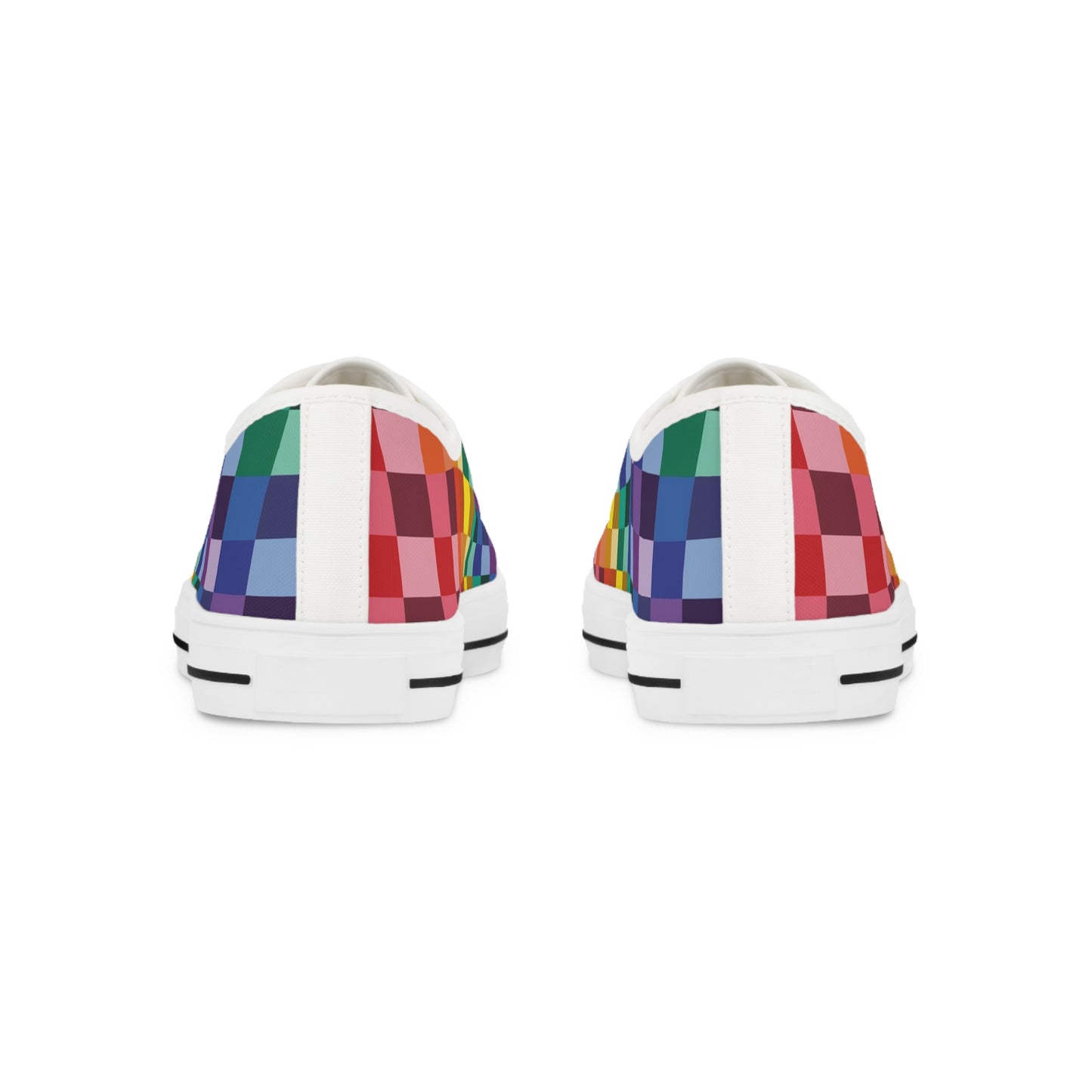 Rainbow Low Top Sneakers - The Inclusive Collective